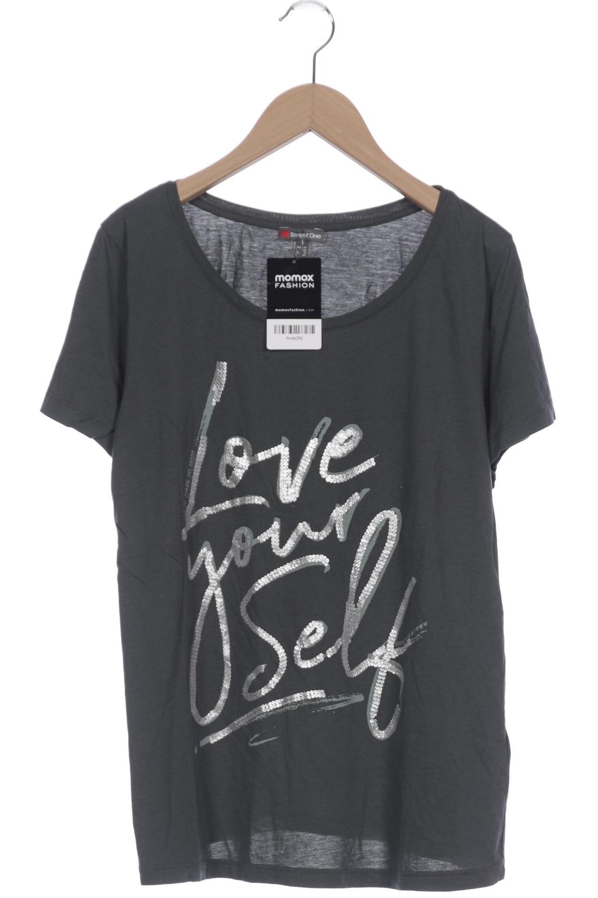 

Street One Damen T-Shirt, grün, Gr. 42
