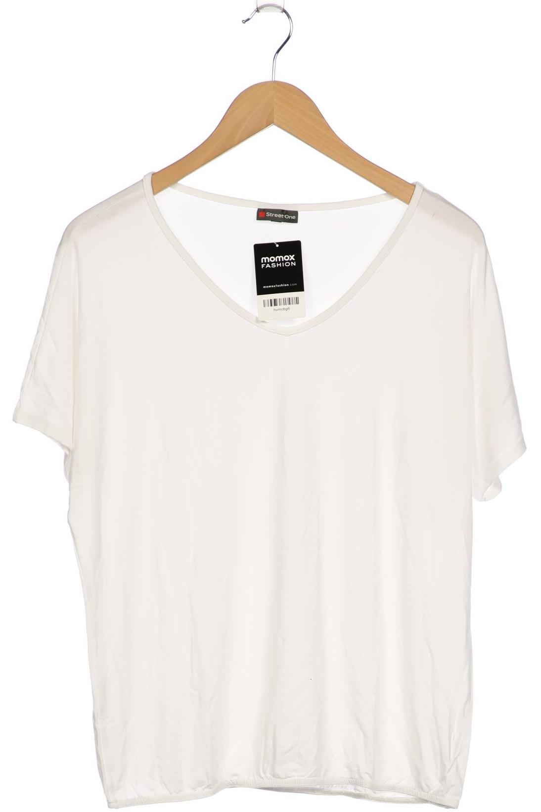 

Street One Damen T-Shirt, weiß, Gr. 40
