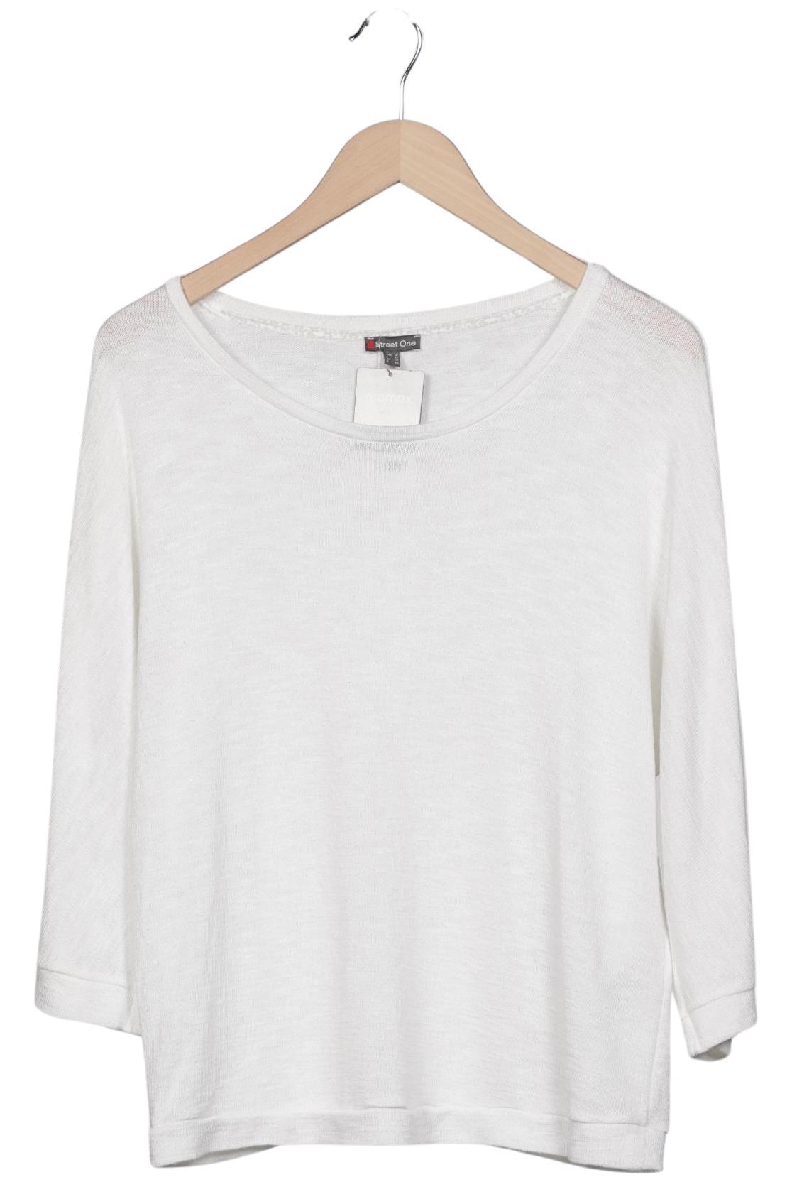 

Street One Damen Pullover, weiß, Gr. 38