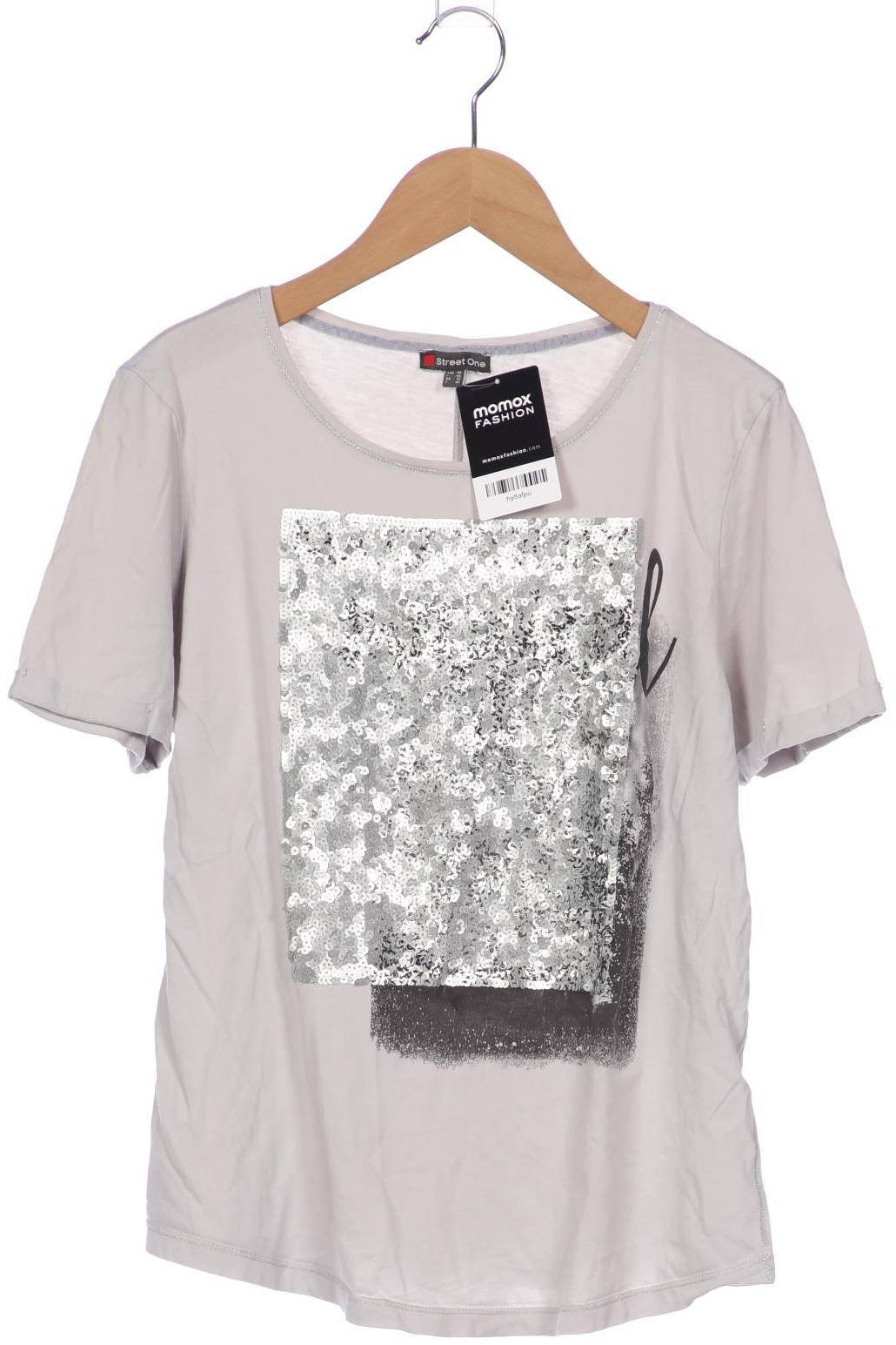 

Street One Damen T-Shirt, grau, Gr. 40