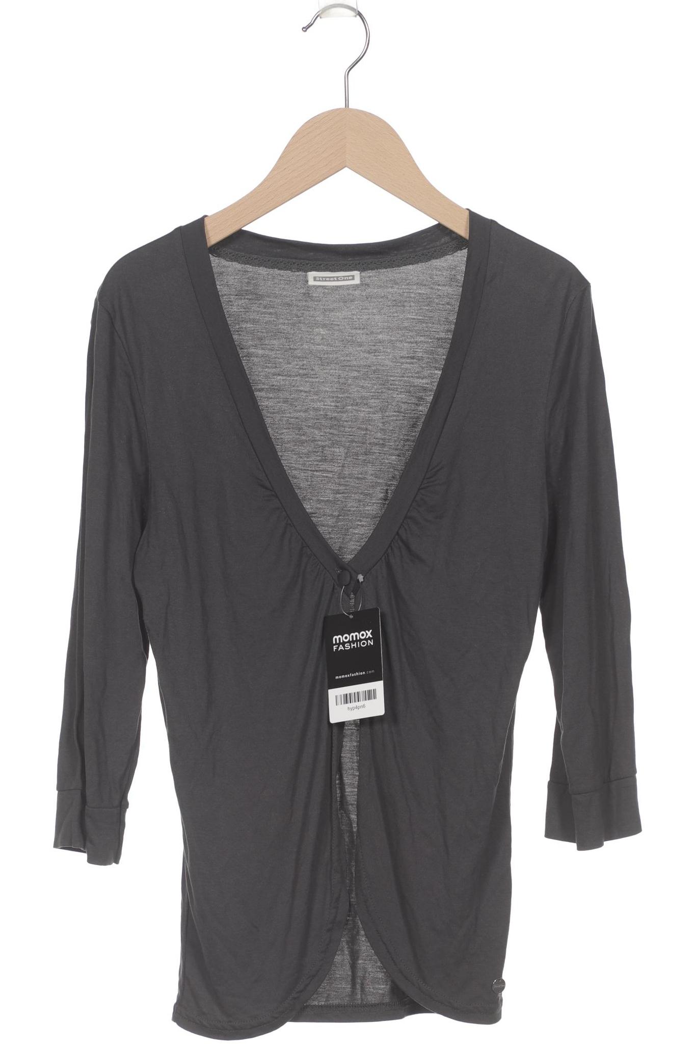 

Street One Damen Strickjacke, grau, Gr. 36