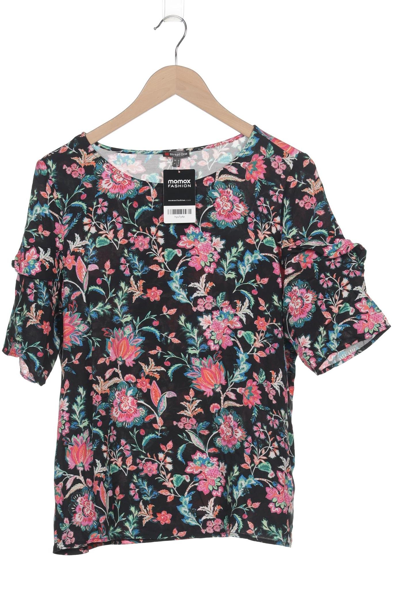 

Street One Damen T-Shirt, schwarz, Gr. 42