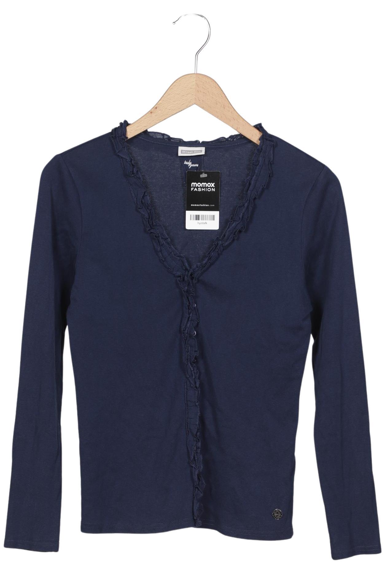 

Street One Damen Strickjacke, marineblau, Gr. 38