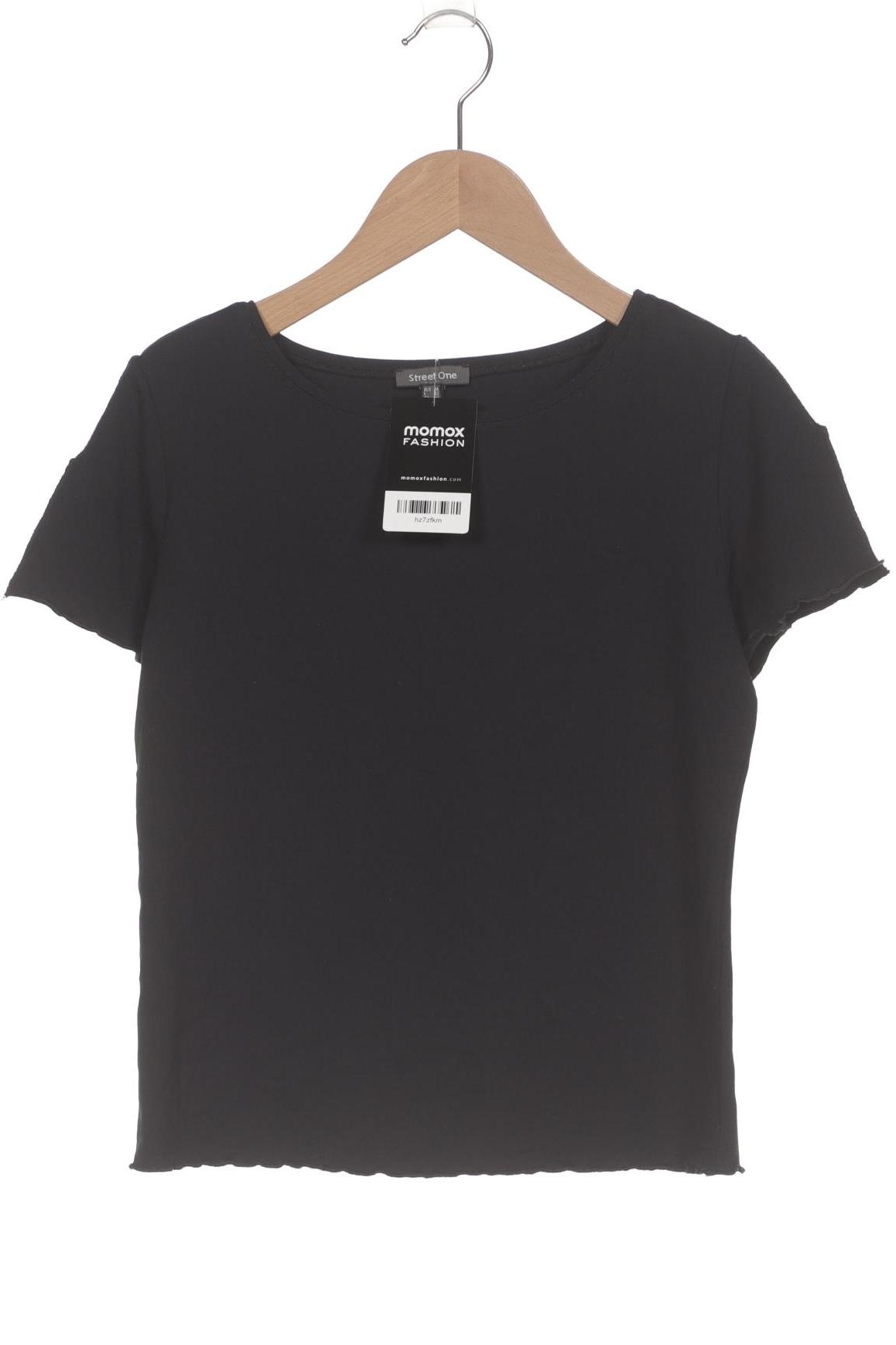 

Street One Damen T-Shirt, schwarz, Gr. 36