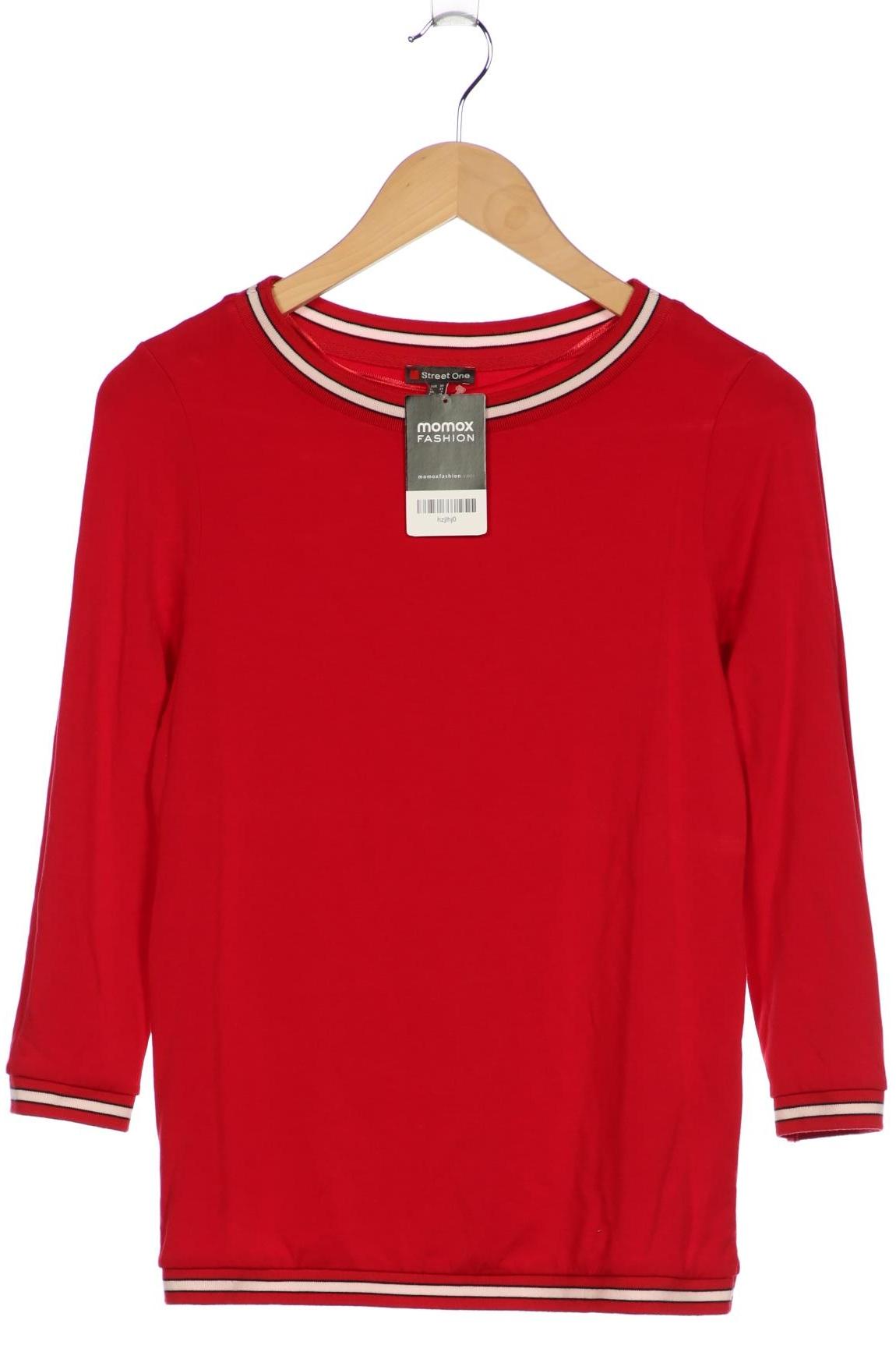 

Street One Damen Langarmshirt, rot, Gr. 34