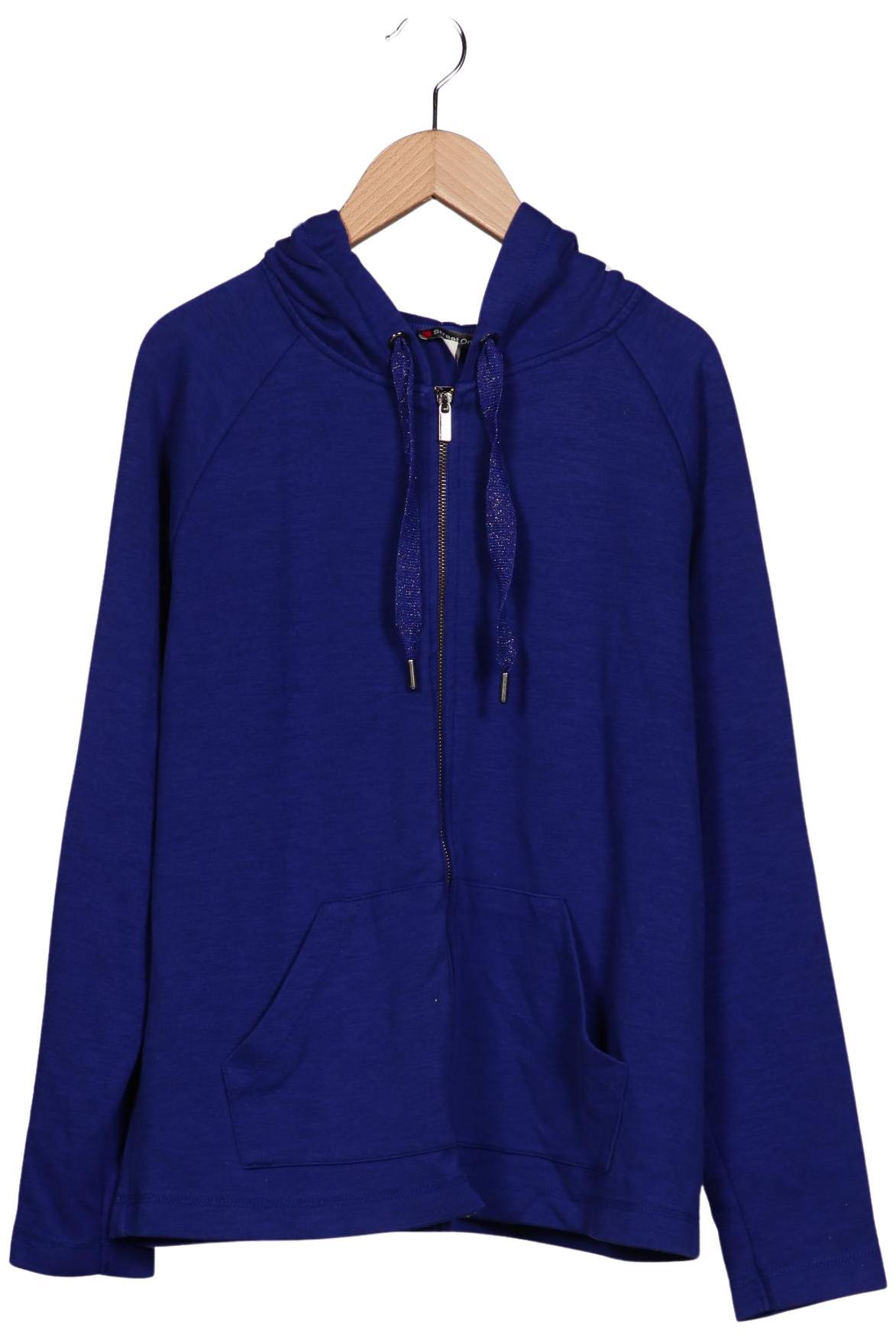 

Street One Damen Kapuzenpullover, blau, Gr. 40