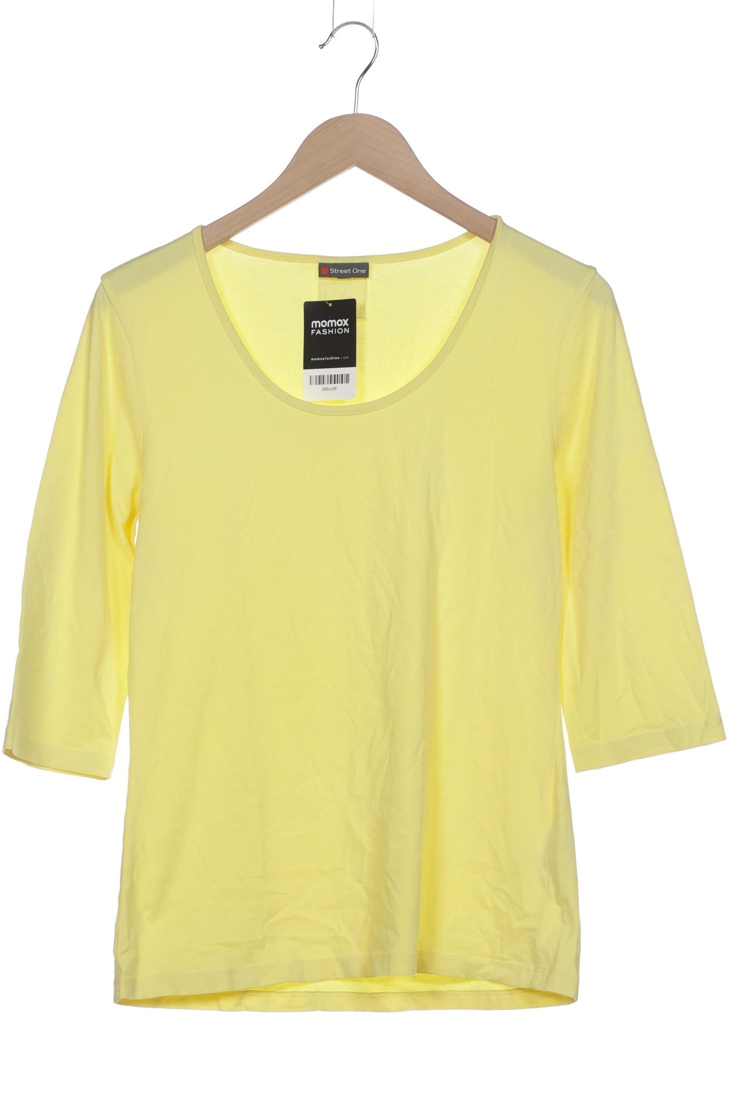 

Street One Damen Langarmshirt, gelb, Gr. 44