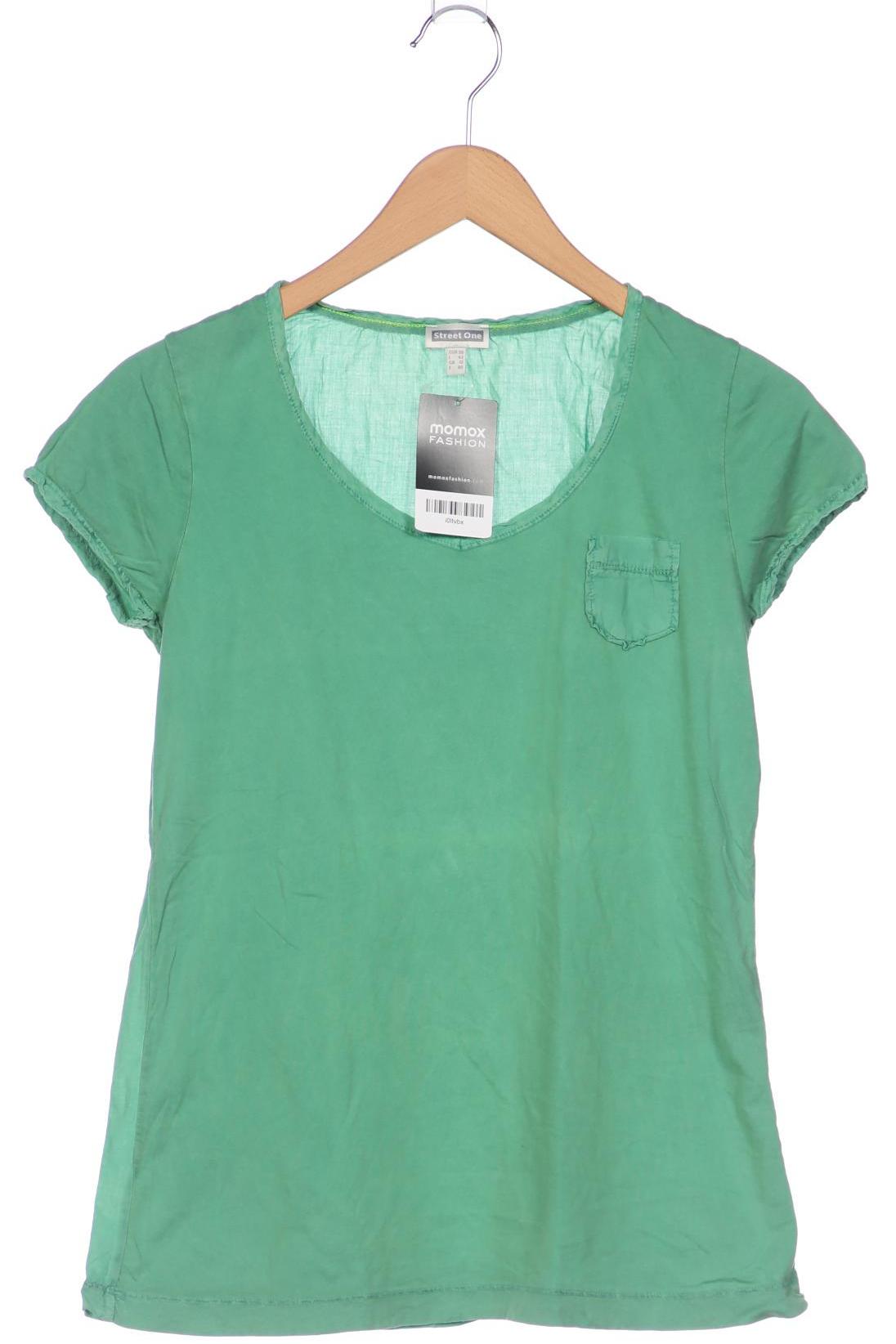 

Street One Damen T-Shirt, grün, Gr. 38