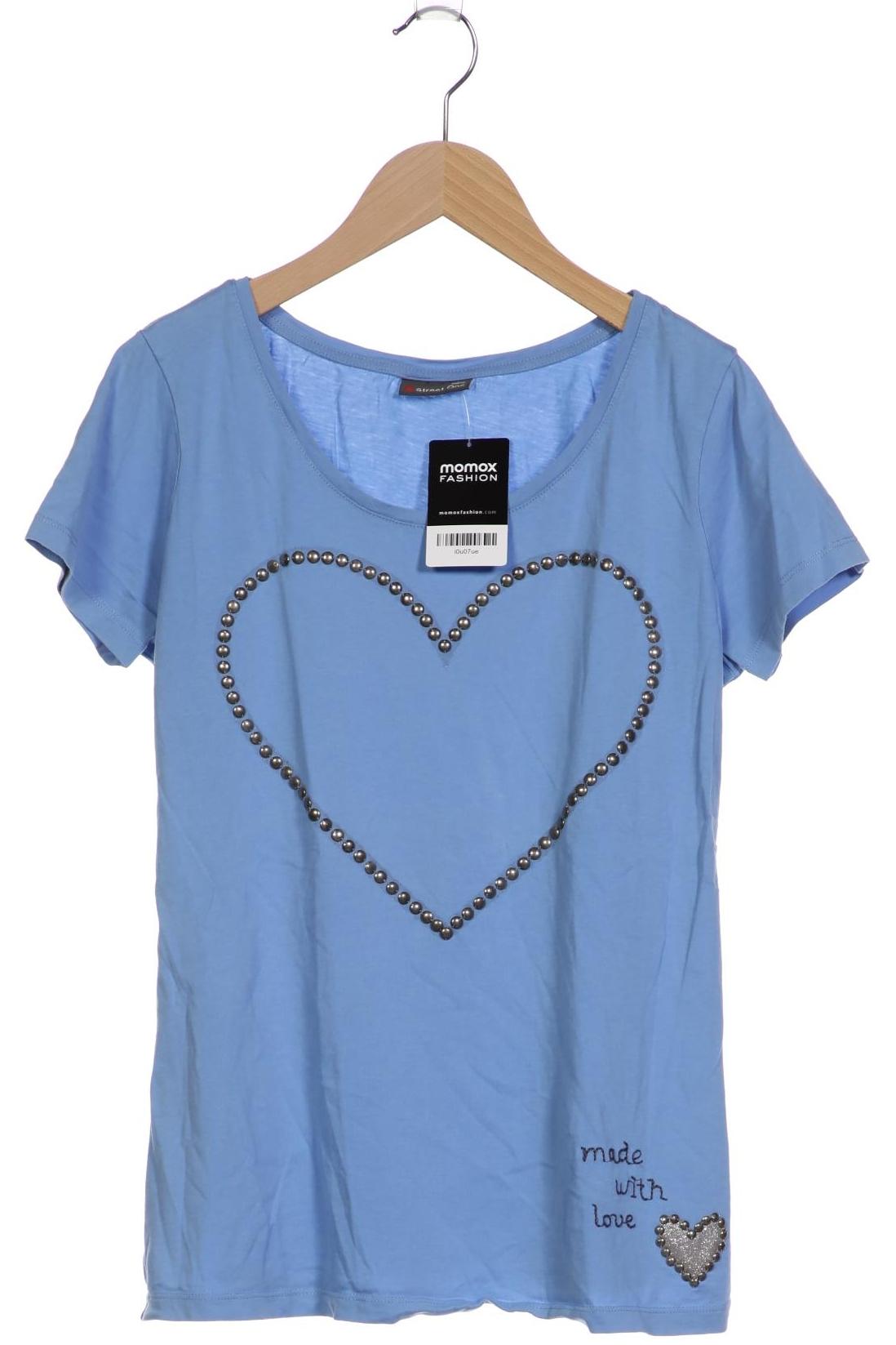 

Street One Damen T-Shirt, blau, Gr. 38