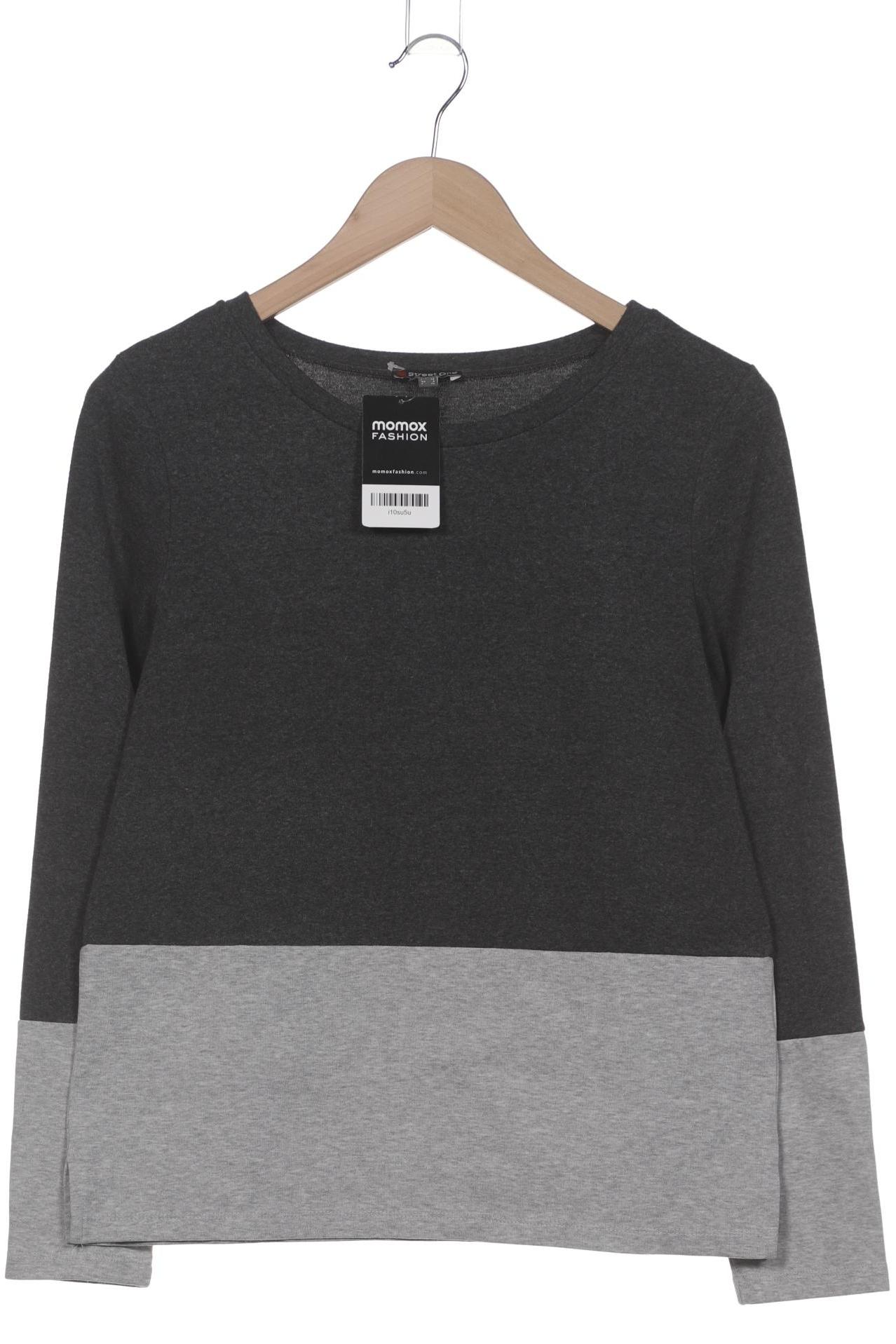 

Street One Damen Sweatshirt, grau, Gr. 34