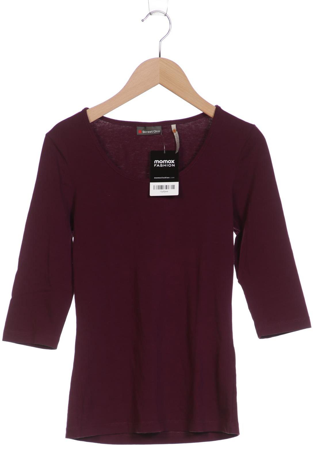 

Street One Damen T-Shirt, bordeaux, Gr. 34
