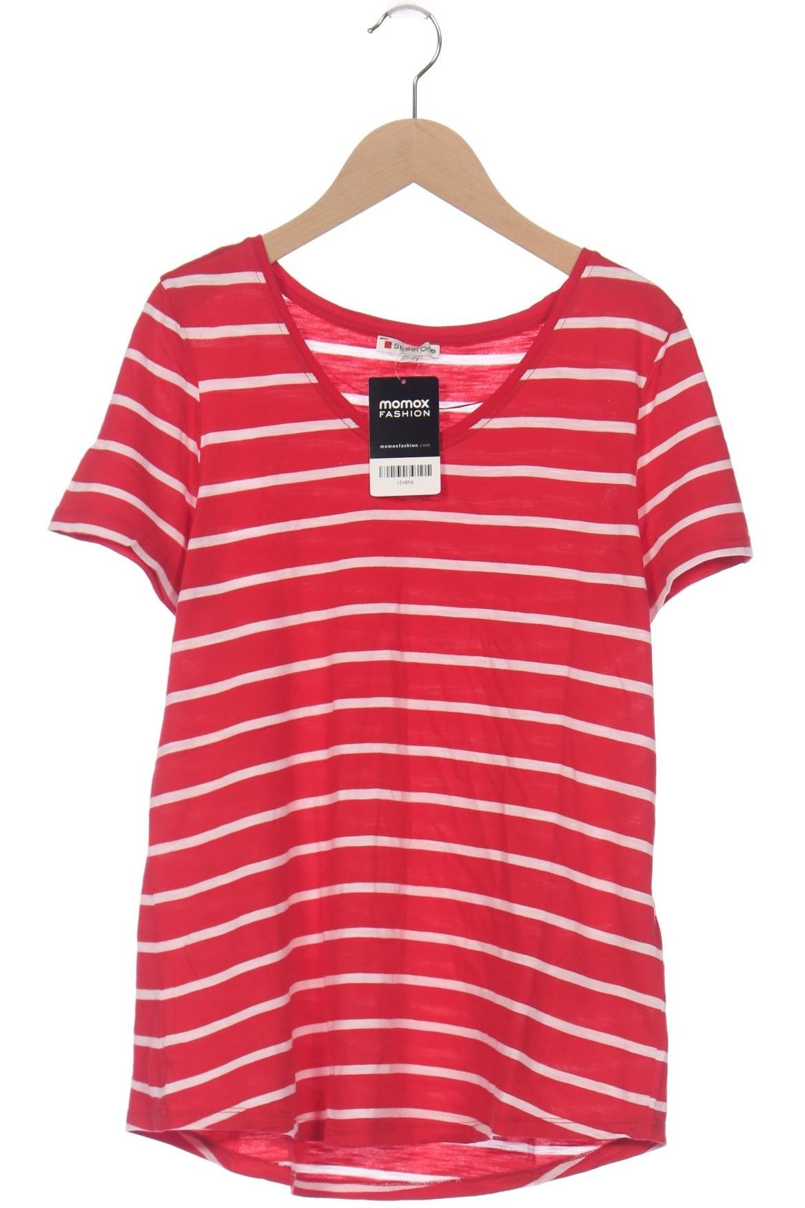 

Street One Damen T-Shirt, rot, Gr. 40