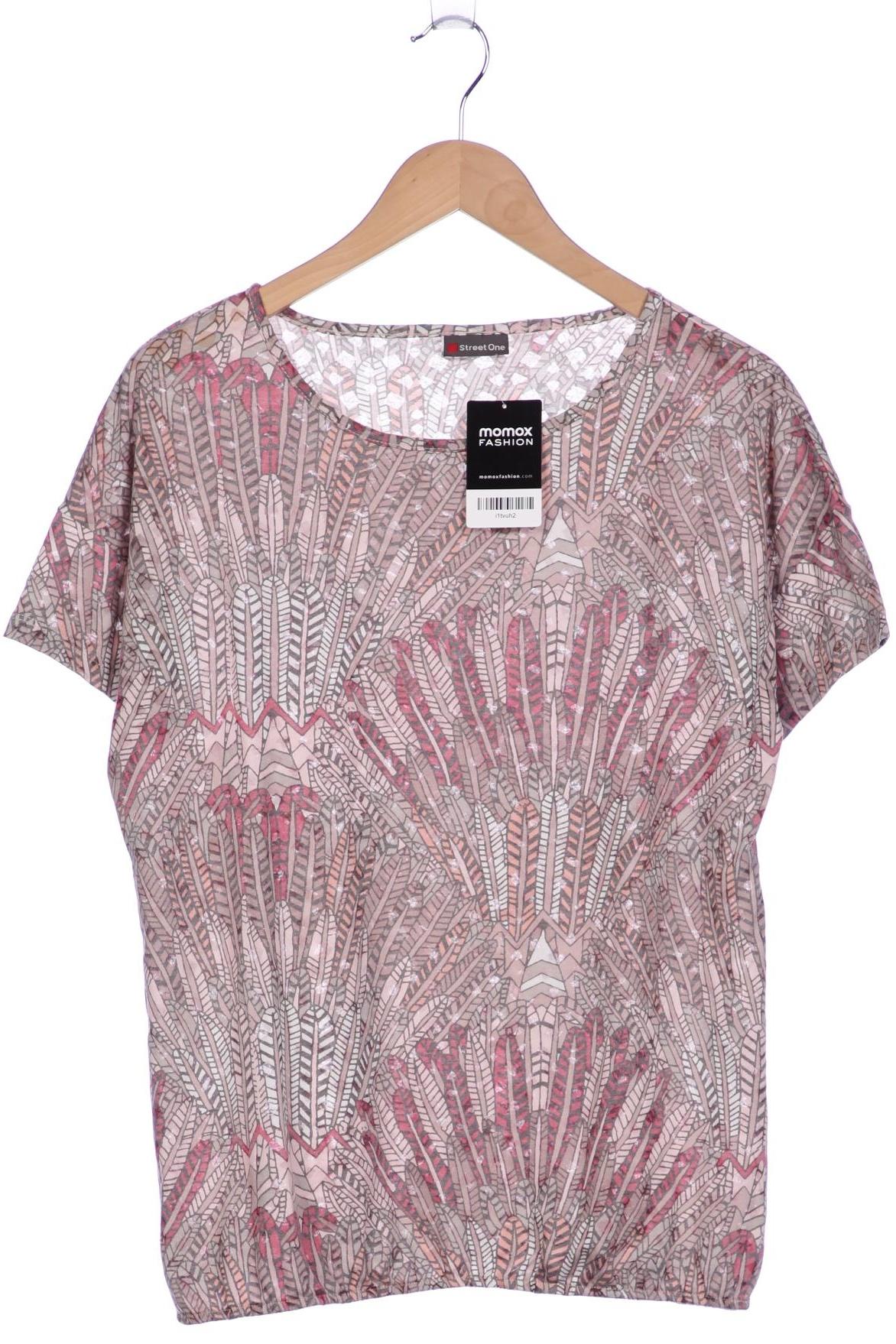 

Street One Damen T-Shirt, mehrfarbig, Gr. 42