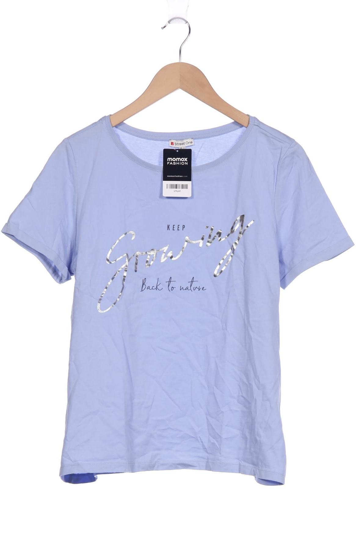 

Street One Damen T-Shirt, blau, Gr. 42
