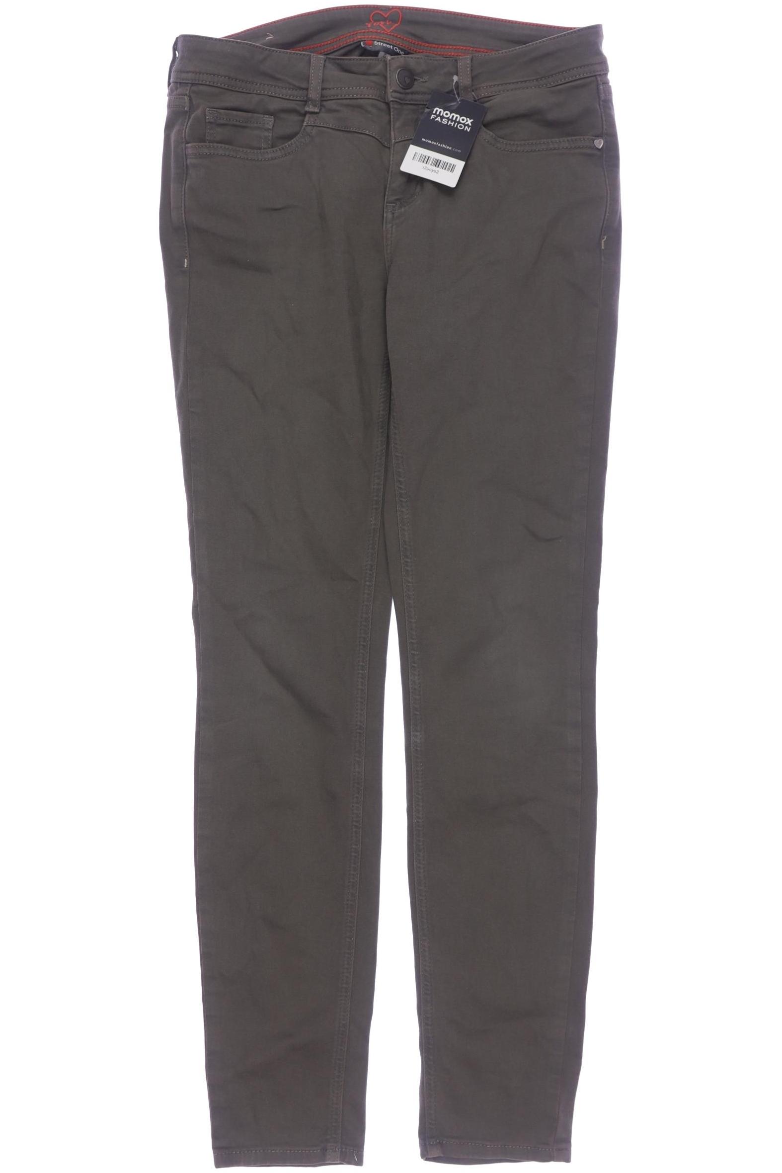 

Street One Damen Jeans, grün, Gr. 27