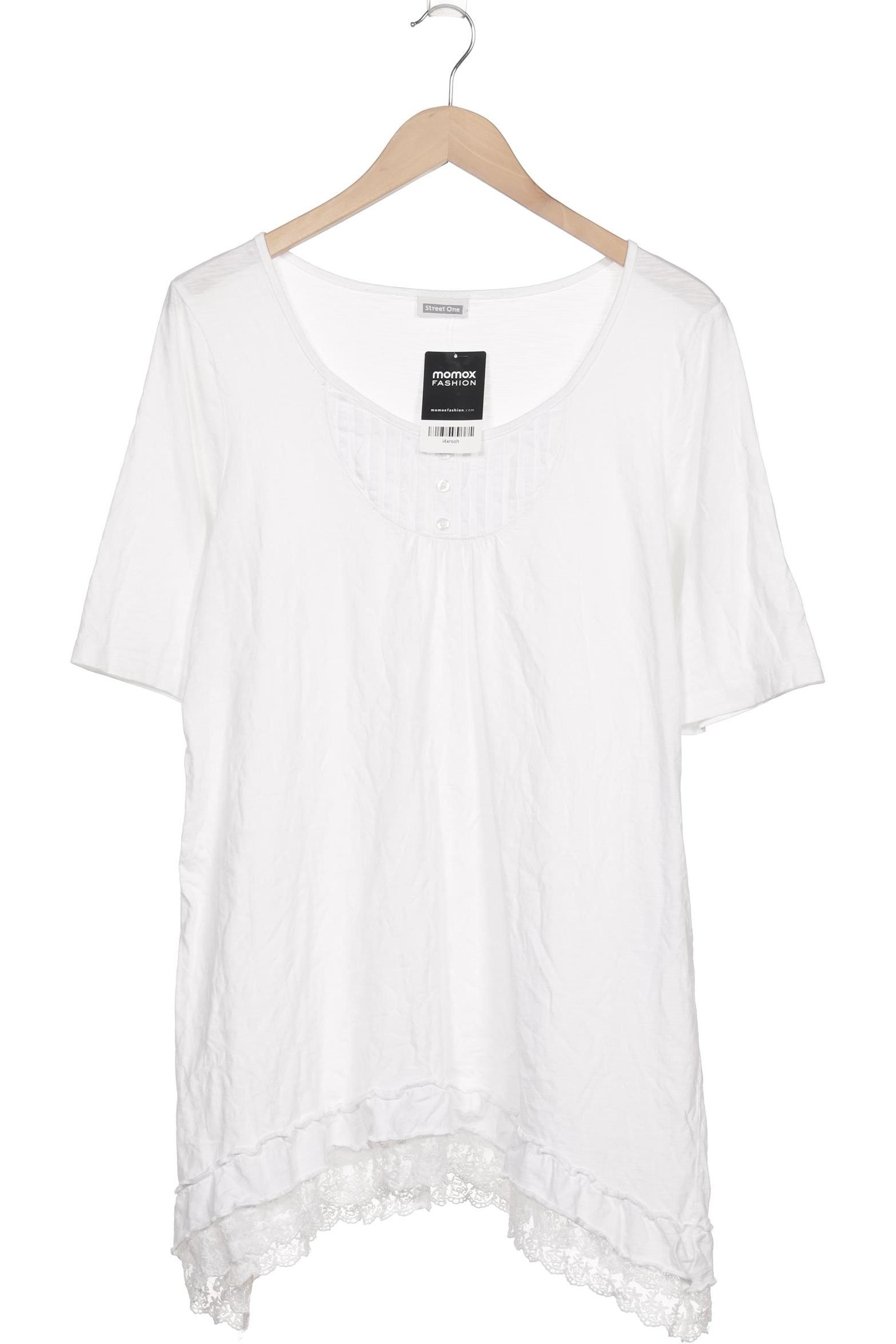 

Street One Damen T-Shirt, weiß, Gr. 42