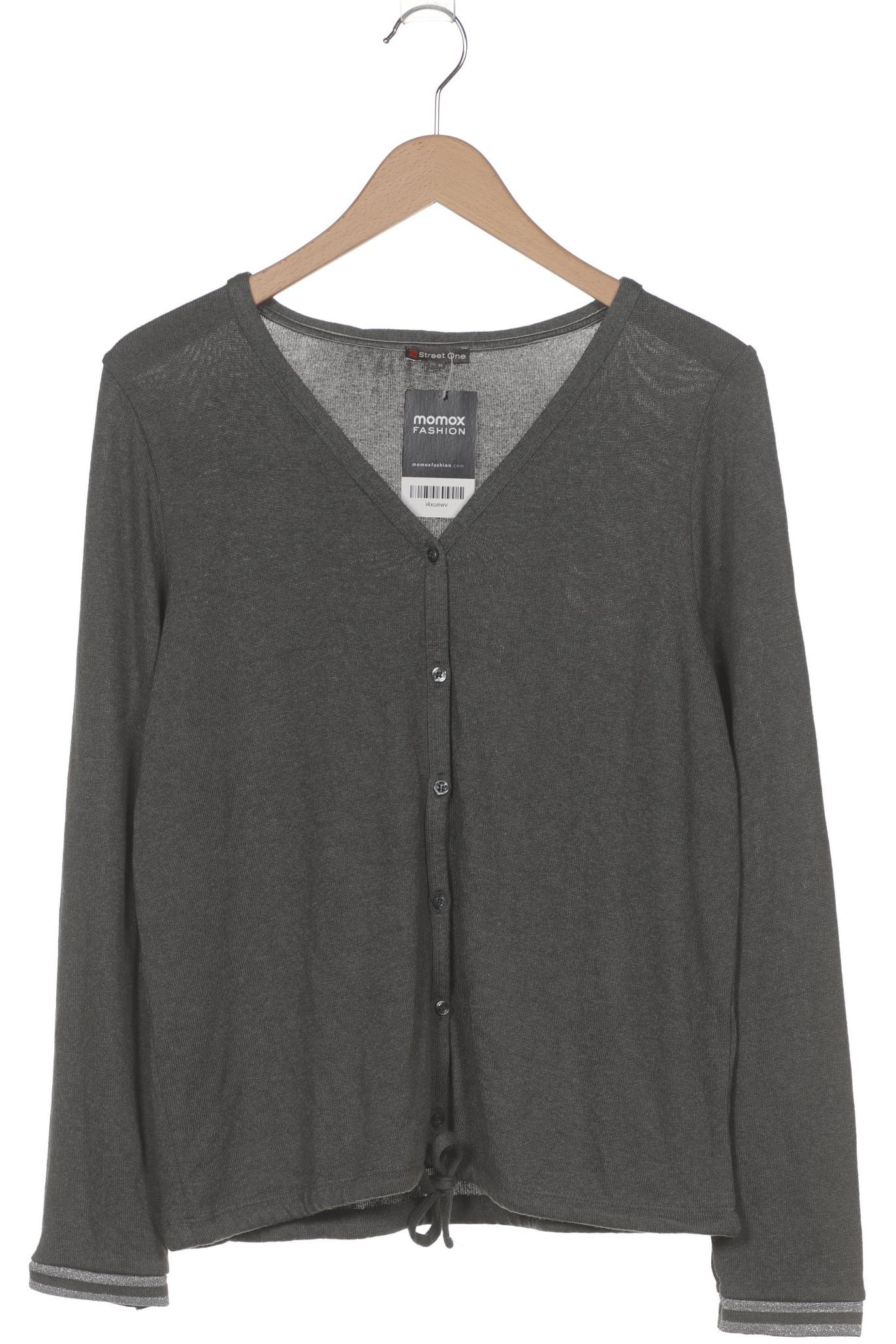 

Street One Damen Strickjacke, grün, Gr. 40