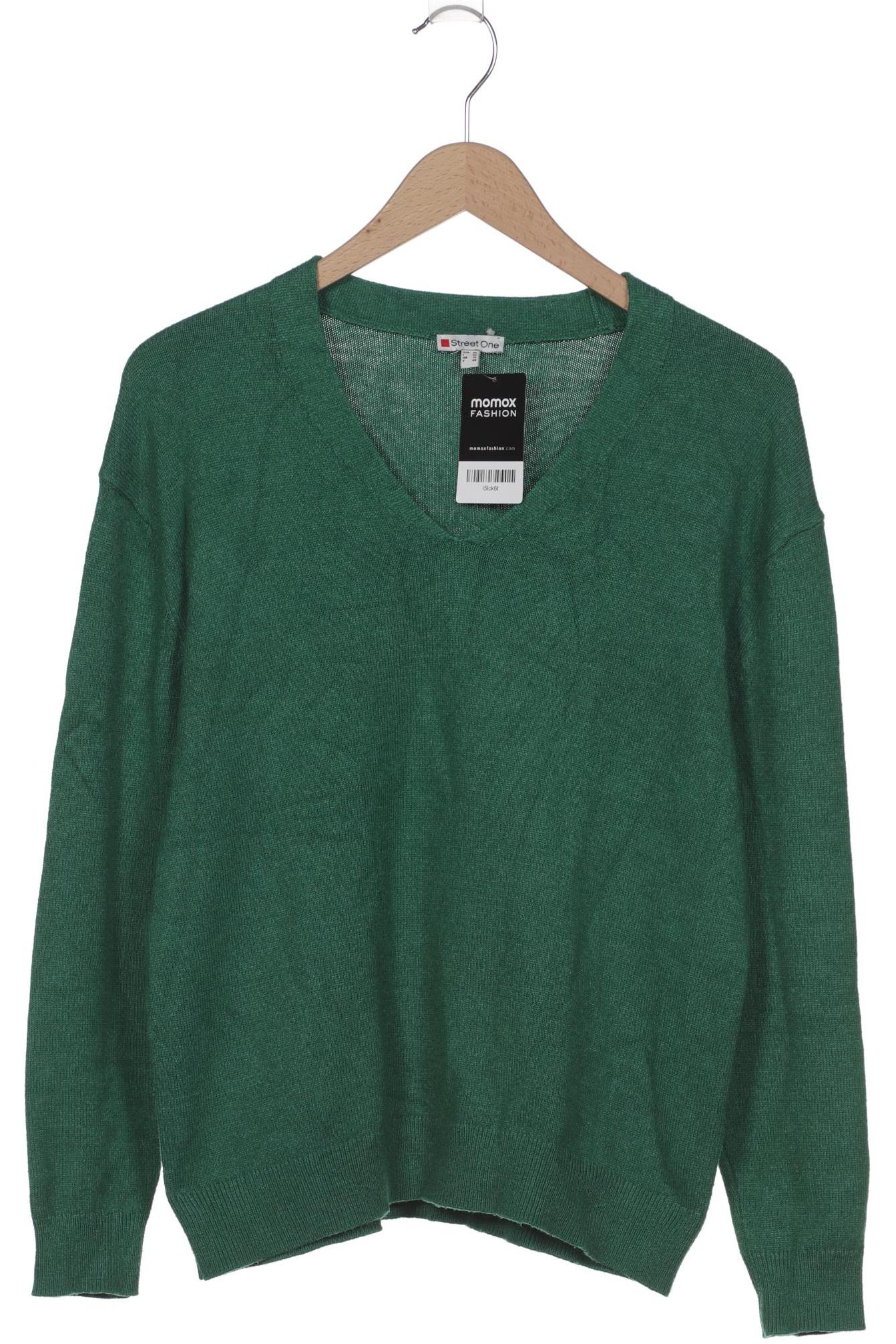 

Street One Damen Pullover, grün, Gr. 38