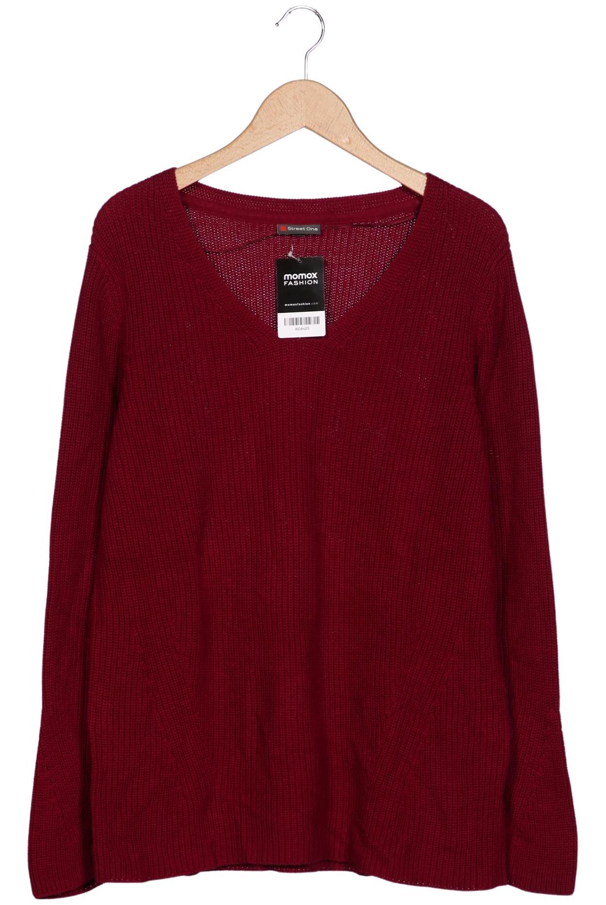 

Street One Damen Pullover, bordeaux, Gr. 44
