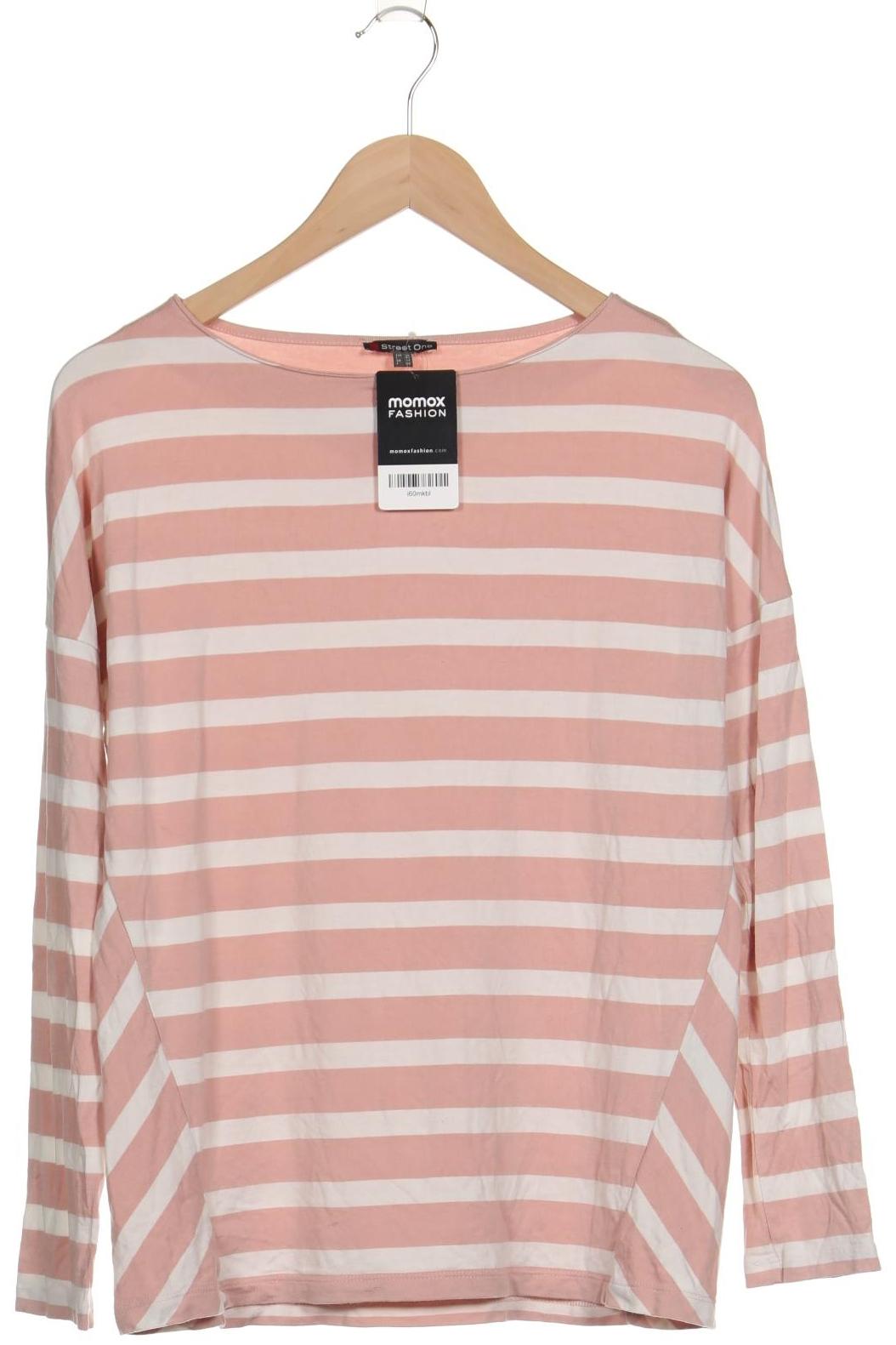 

Street One Damen Langarmshirt, pink, Gr. 38