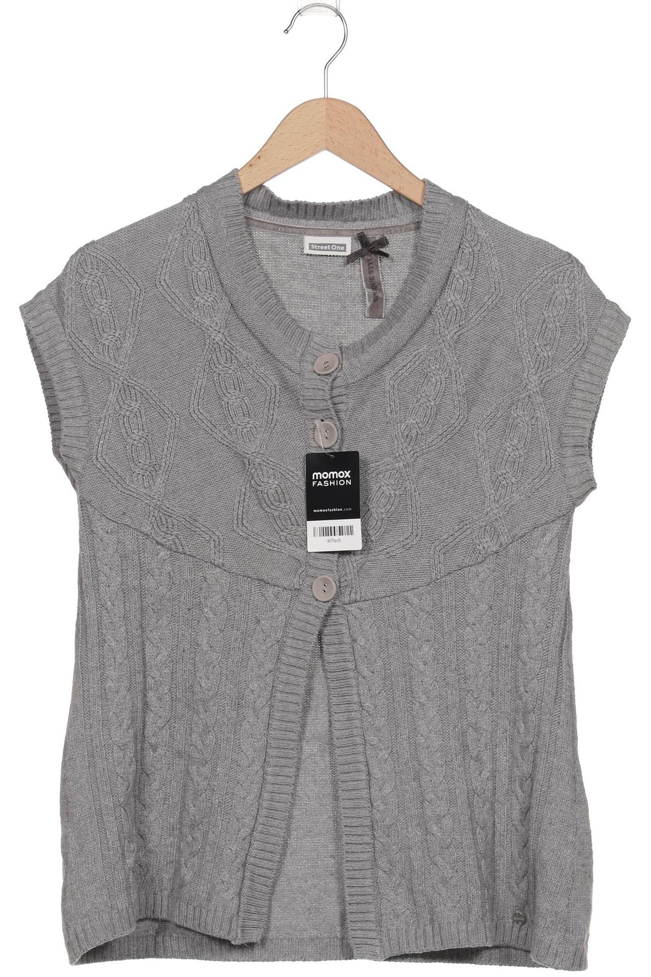 

Street One Damen Strickjacke, grau, Gr. 40