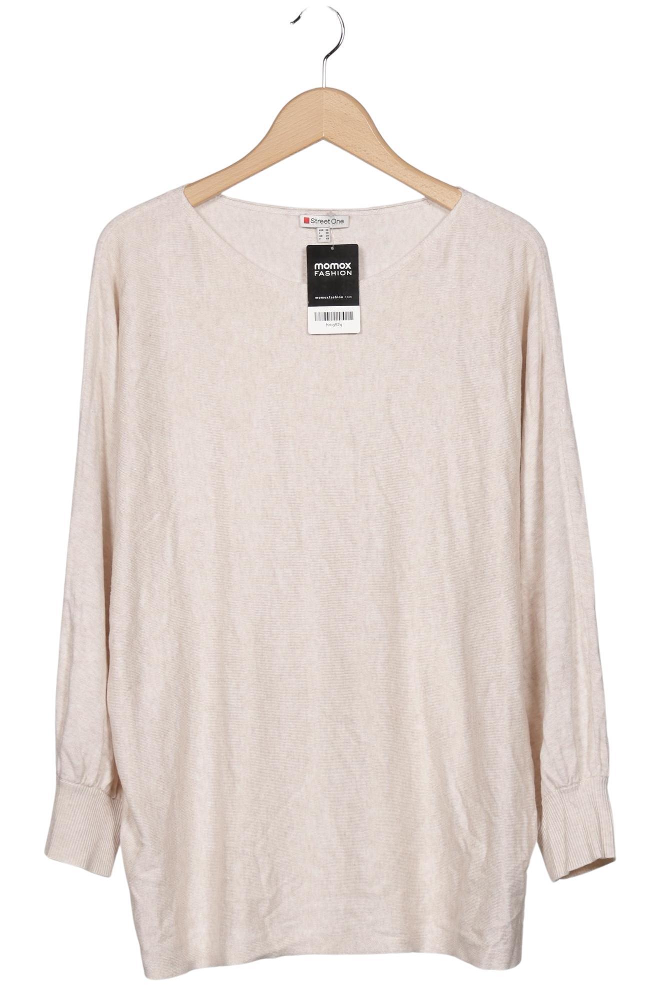 

Street One Damen Pullover, beige, Gr. 46
