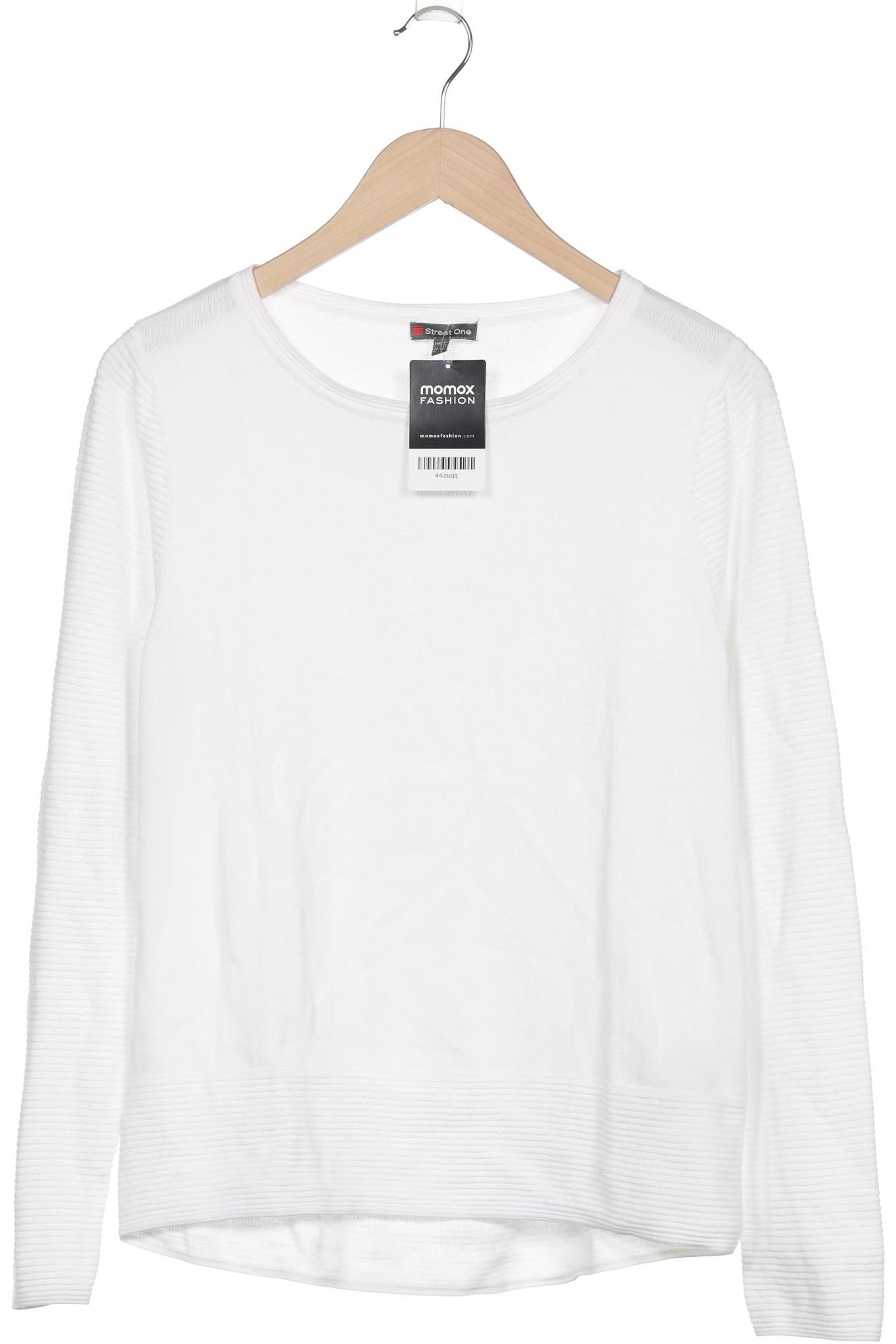 

Street One Damen Pullover, weiß, Gr. 40