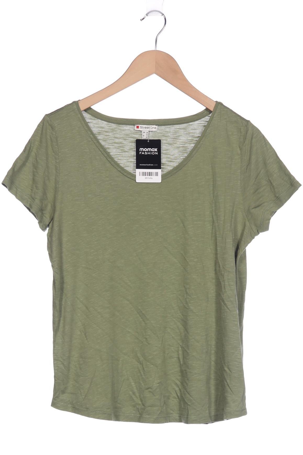 

Street One Damen T-Shirt, grün, Gr. 40