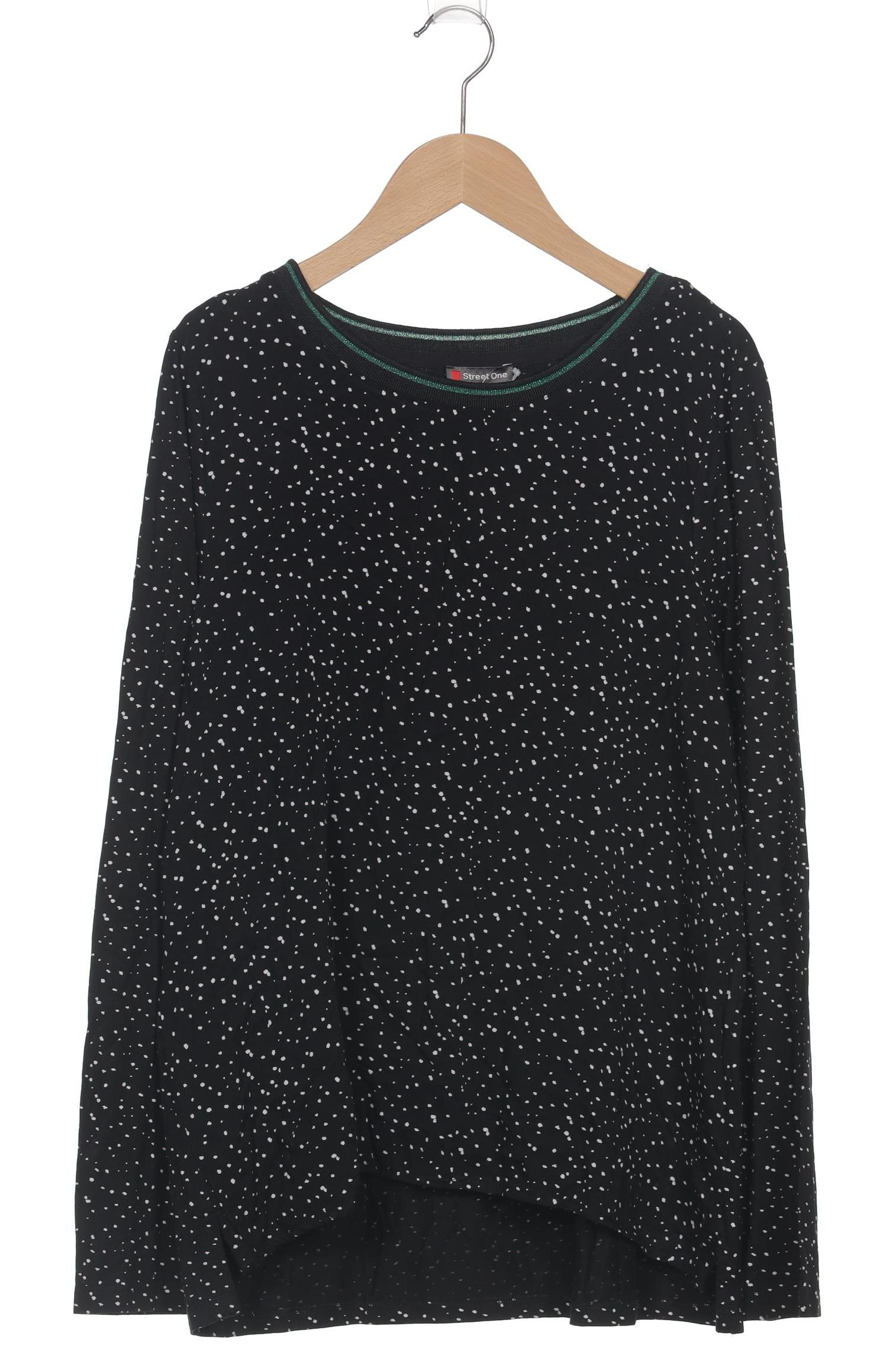 

Street One Damen Langarmshirt, schwarz, Gr. 40