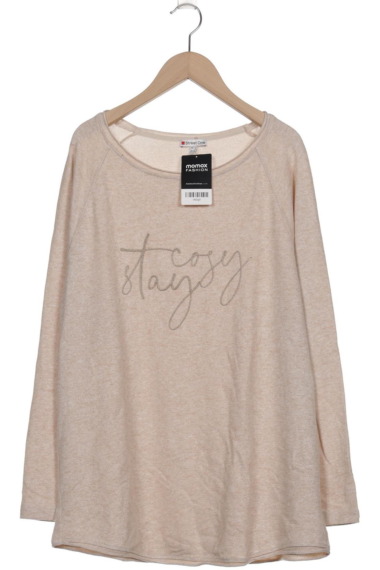 

Street One Damen Sweatshirt, beige, Gr. 46