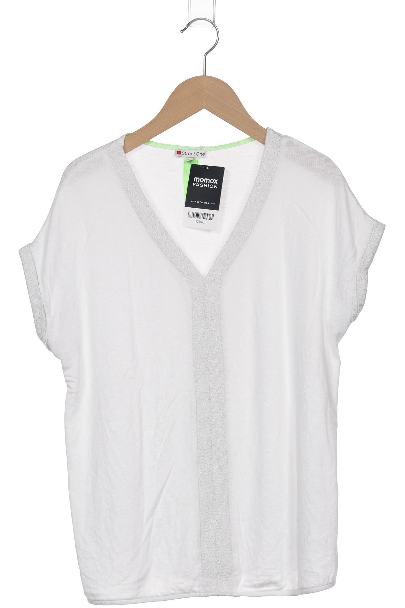 

Street One Damen T-Shirt, weiß, Gr. 34