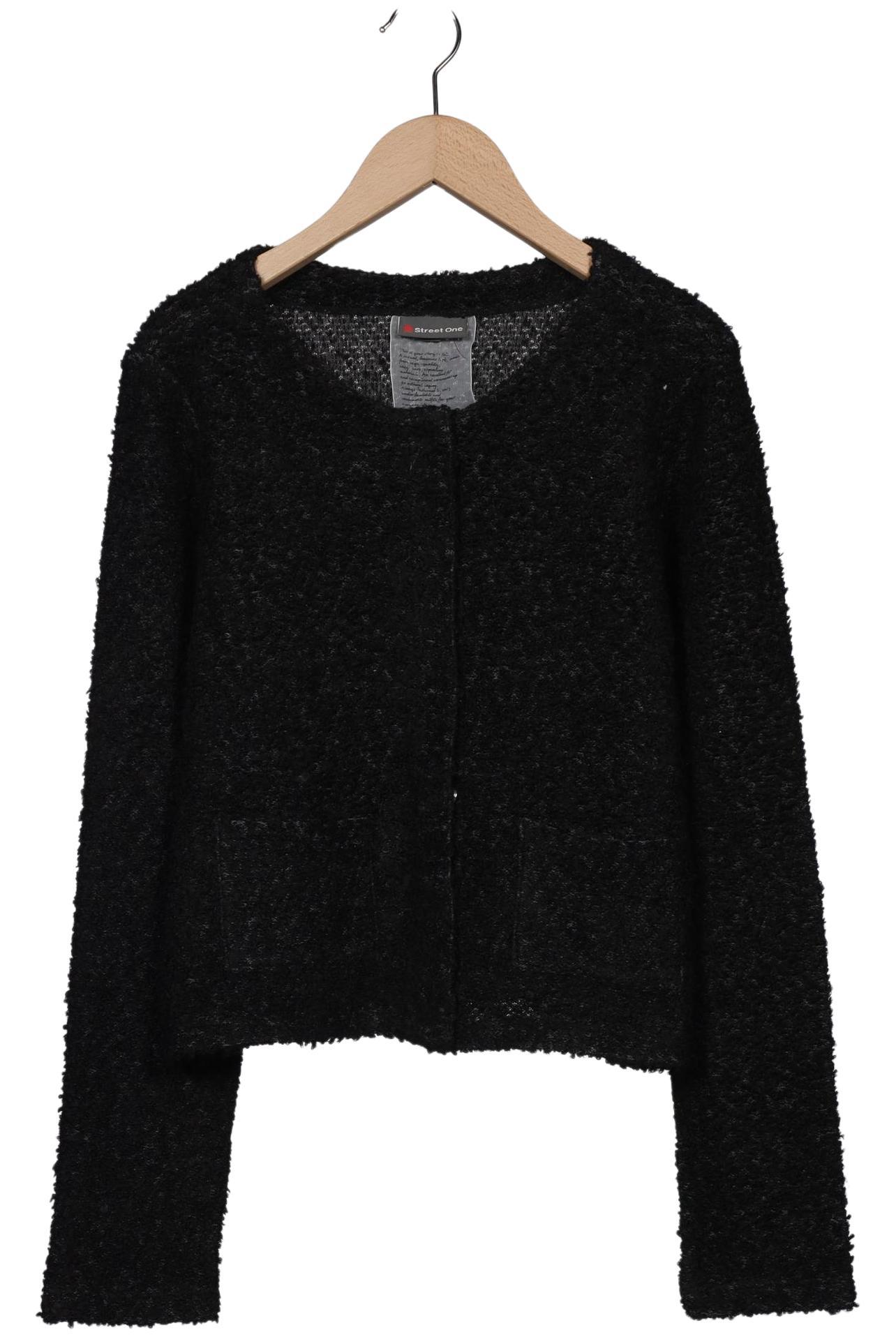 

Street One Damen Strickjacke, schwarz, Gr. 36