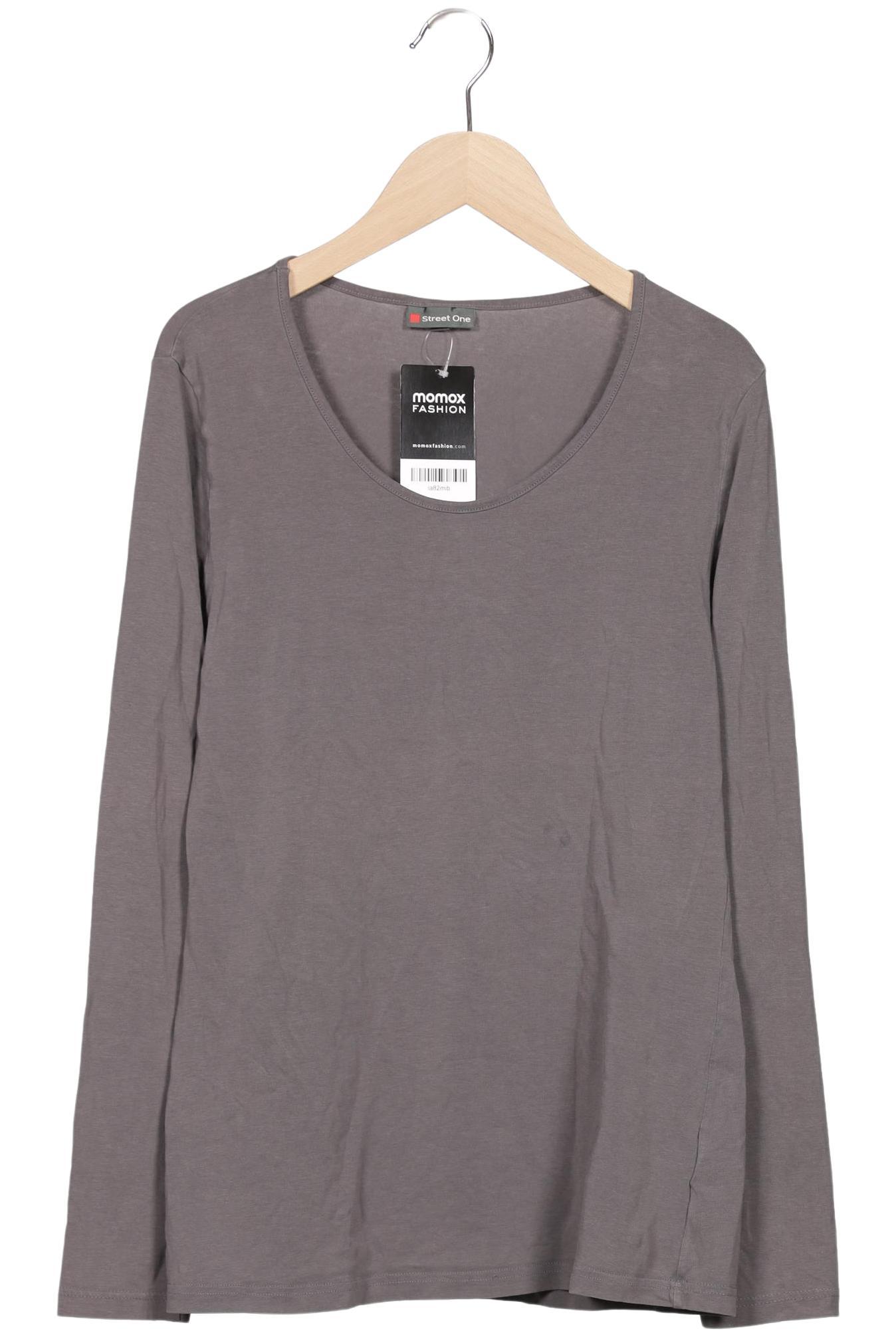 

Street One Damen Langarmshirt, grau, Gr. 40