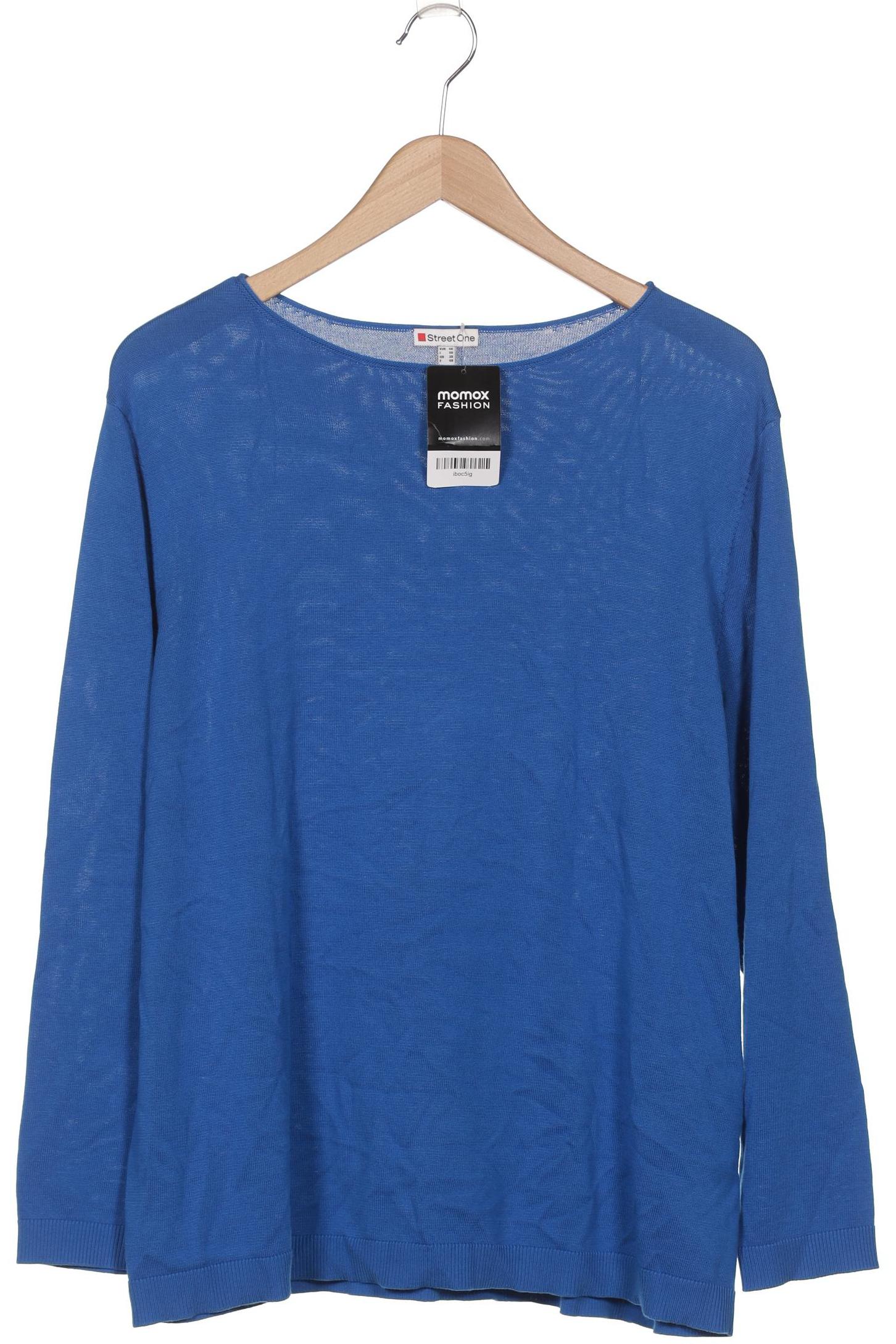 

Street One Damen Pullover, blau, Gr. 46