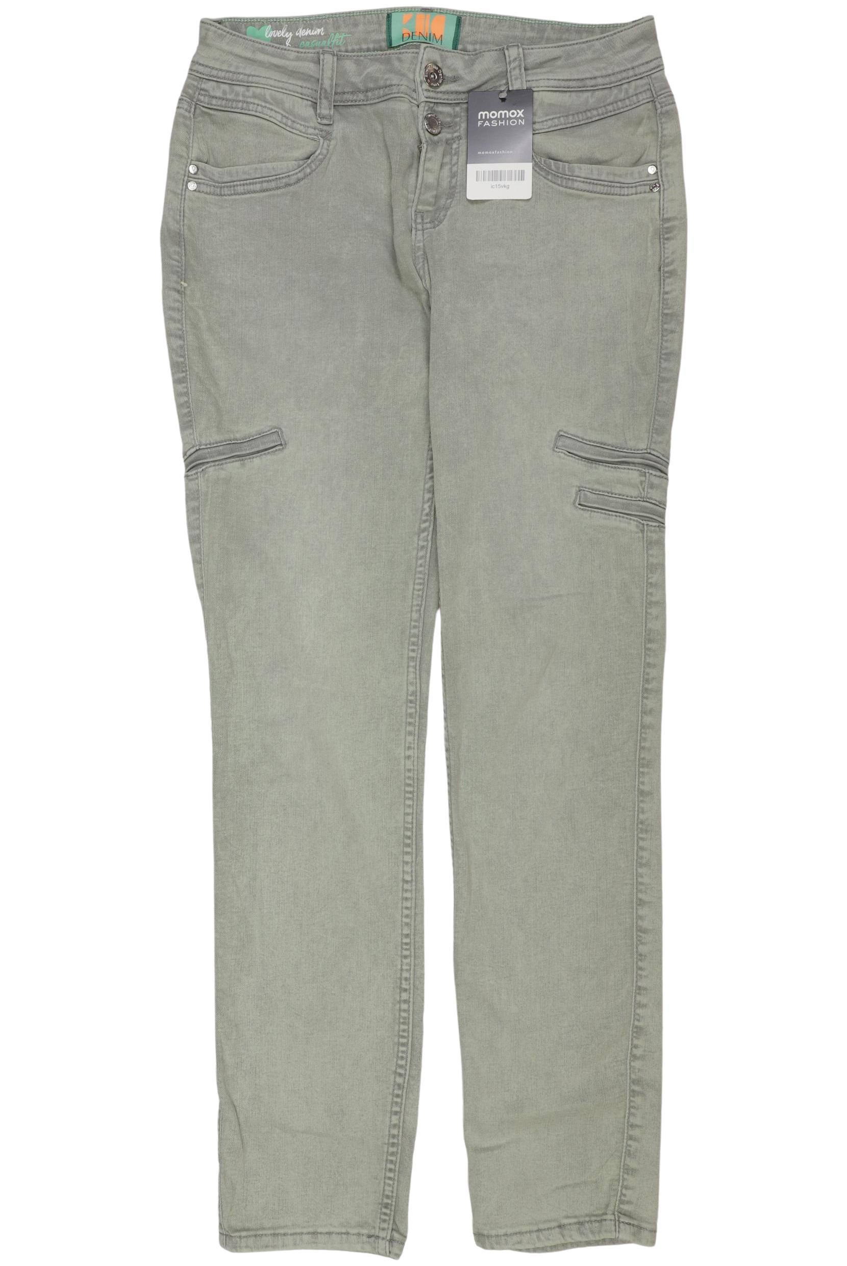 

Street One Damen Jeans, grün, Gr. 26