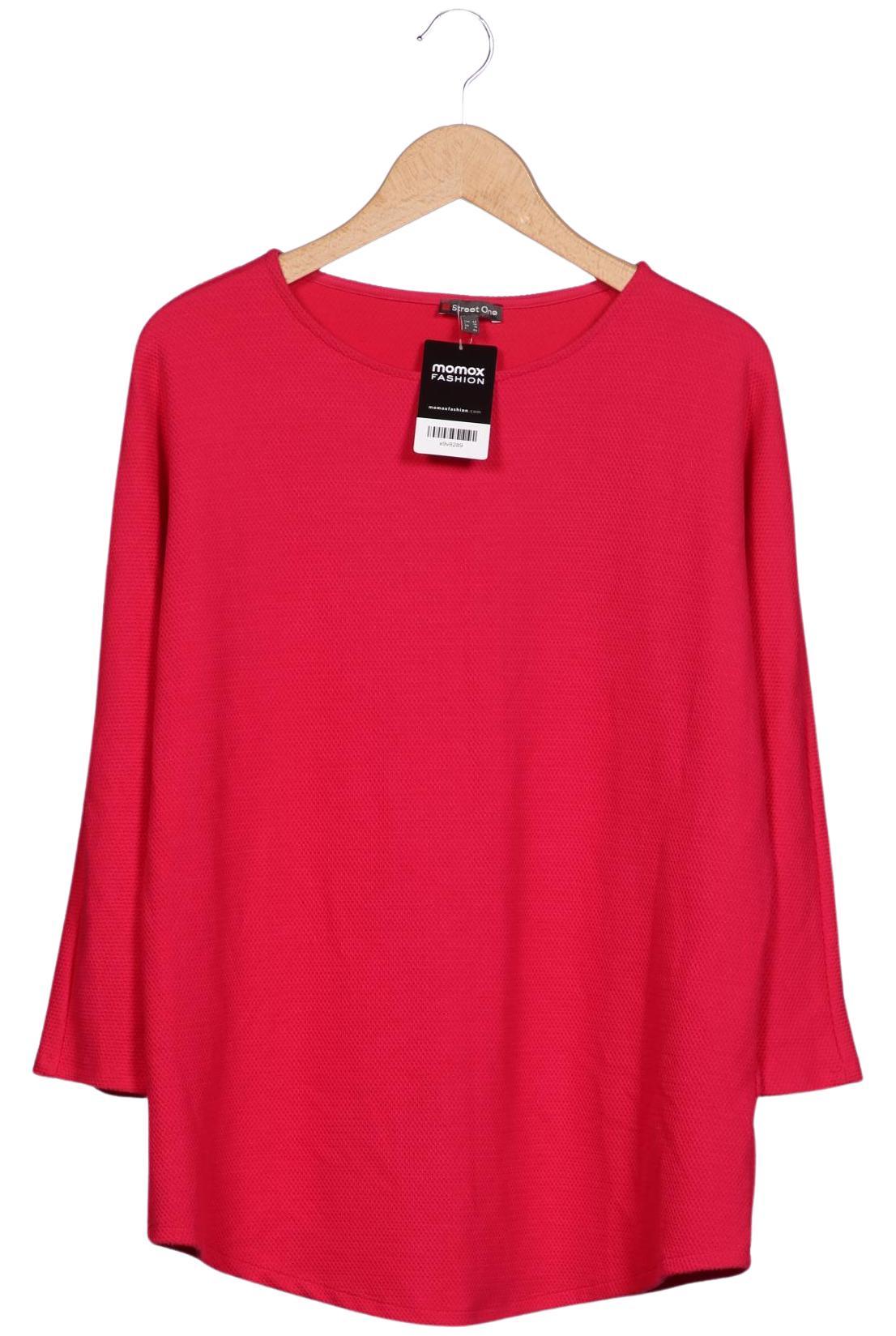 

Street One Damen Langarmshirt, rot, Gr. 42