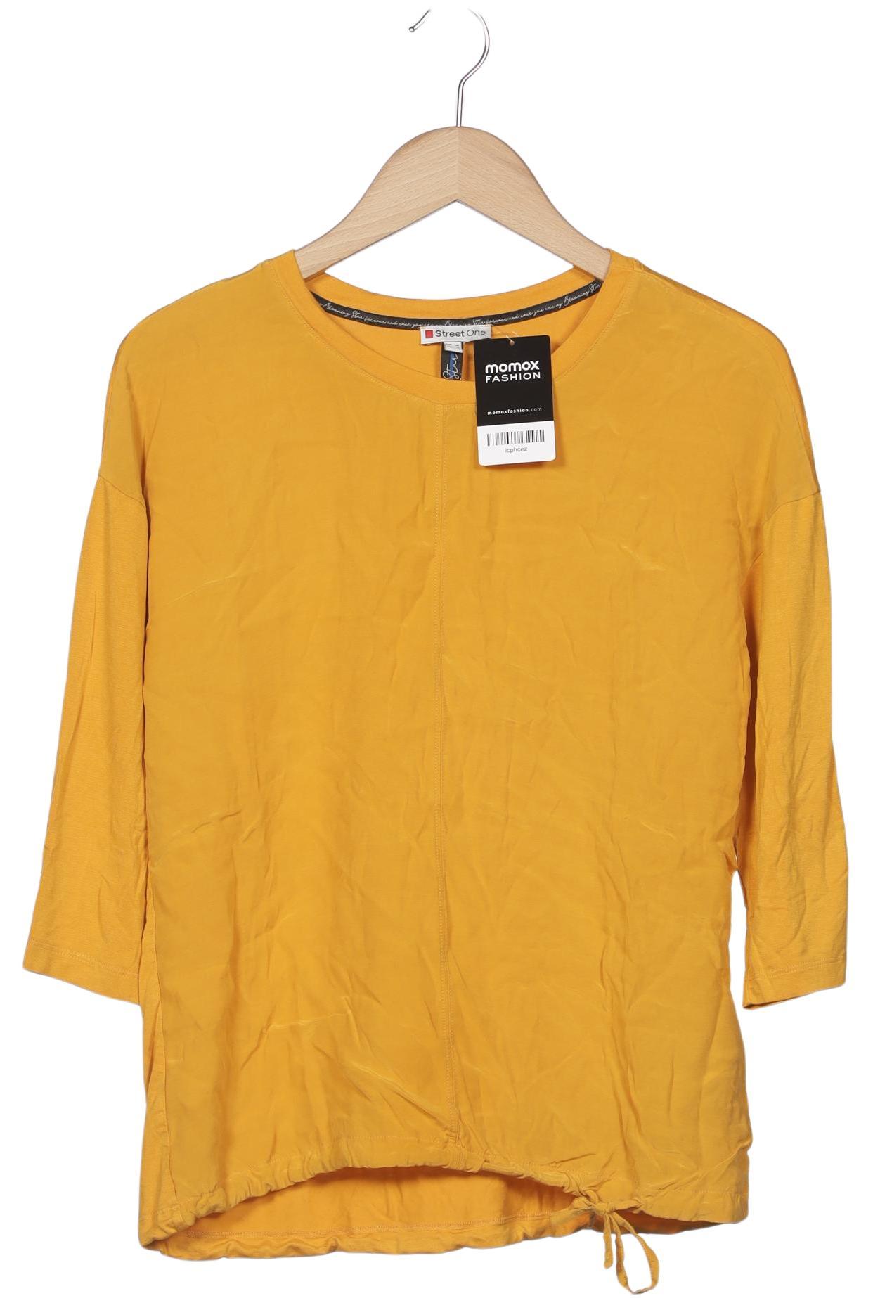 

Street One Damen Langarmshirt, gelb, Gr. 36