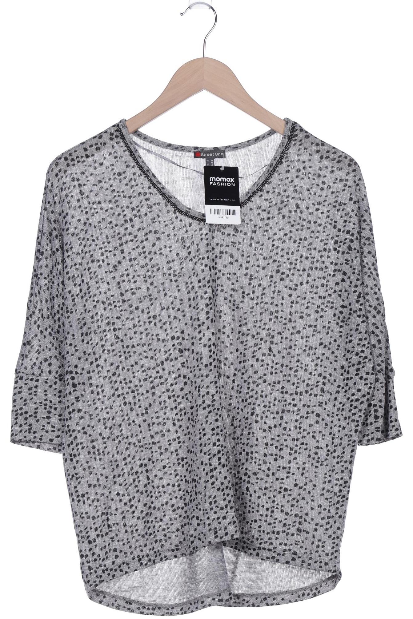 

Street One Damen Pullover, grau, Gr. 38