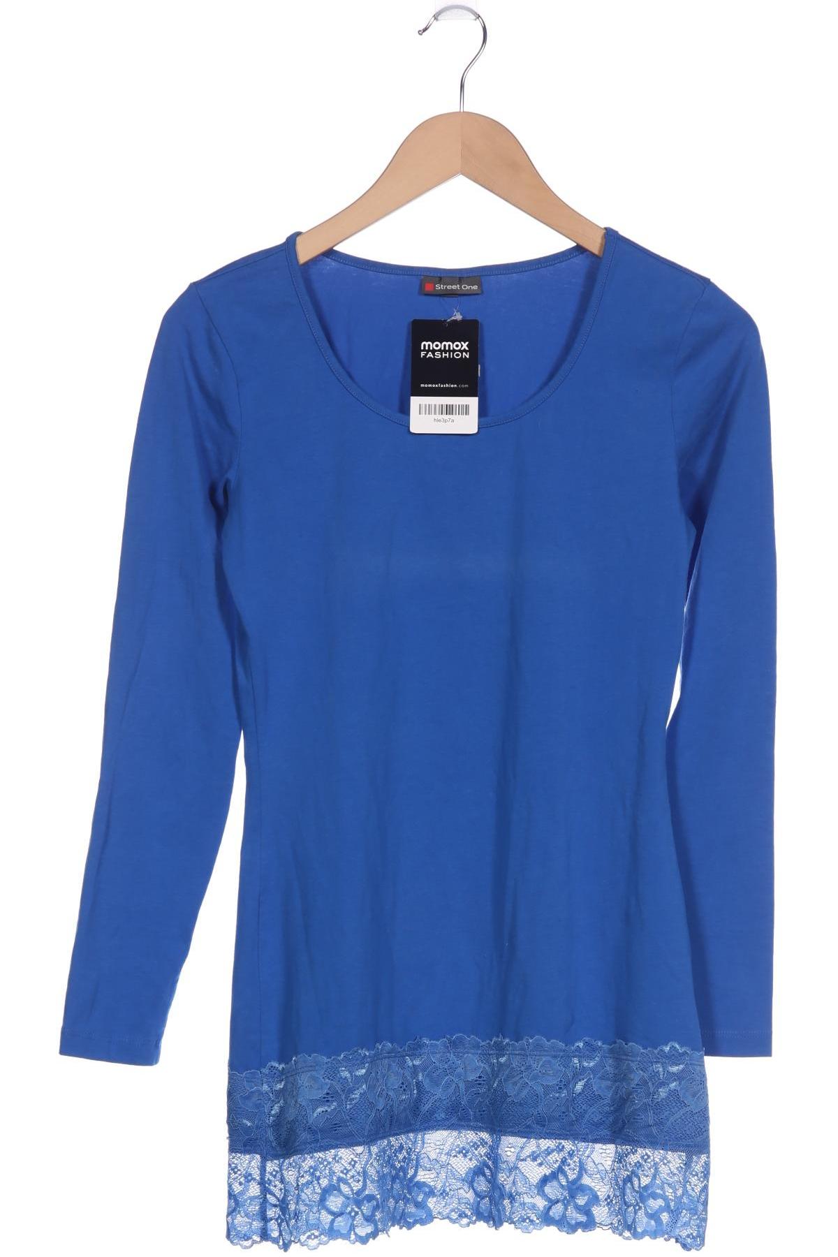 Thumbnail - Street One Damen Langarmshirt, blau, Gr. 38