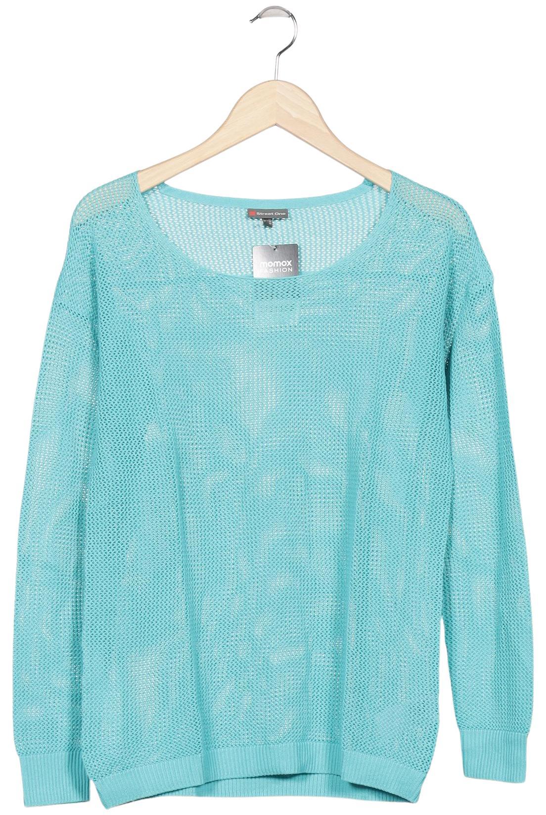 

Street One Damen Pullover, türkis, Gr. 38