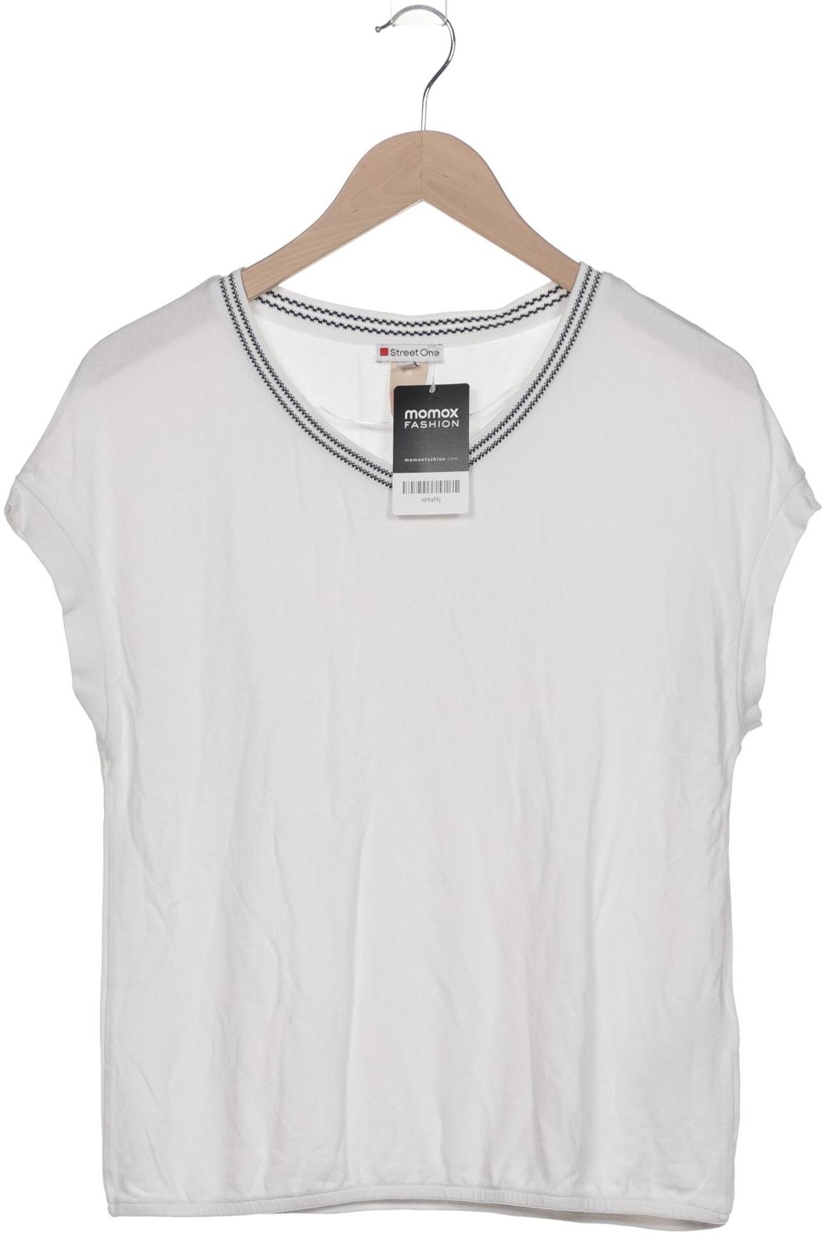 

Street One Damen T-Shirt, weiß, Gr. 36