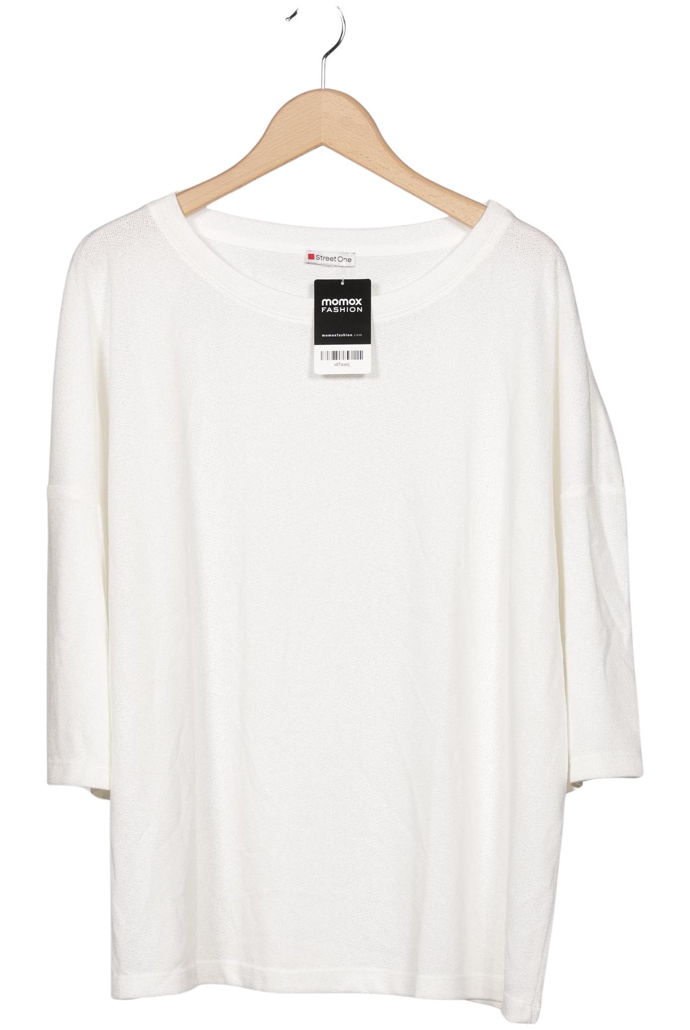 

Street One Damen Pullover, weiß, Gr. 46