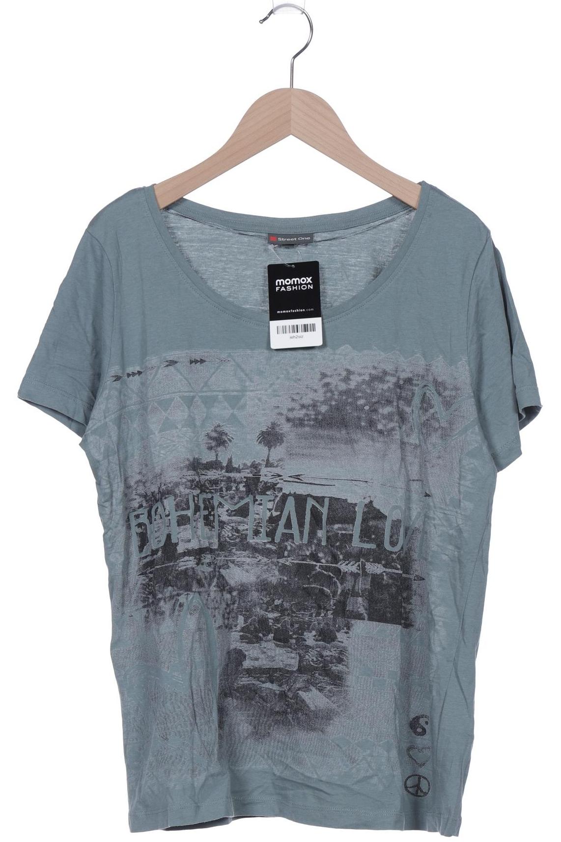

Street One Damen T-Shirt, grün, Gr. 42