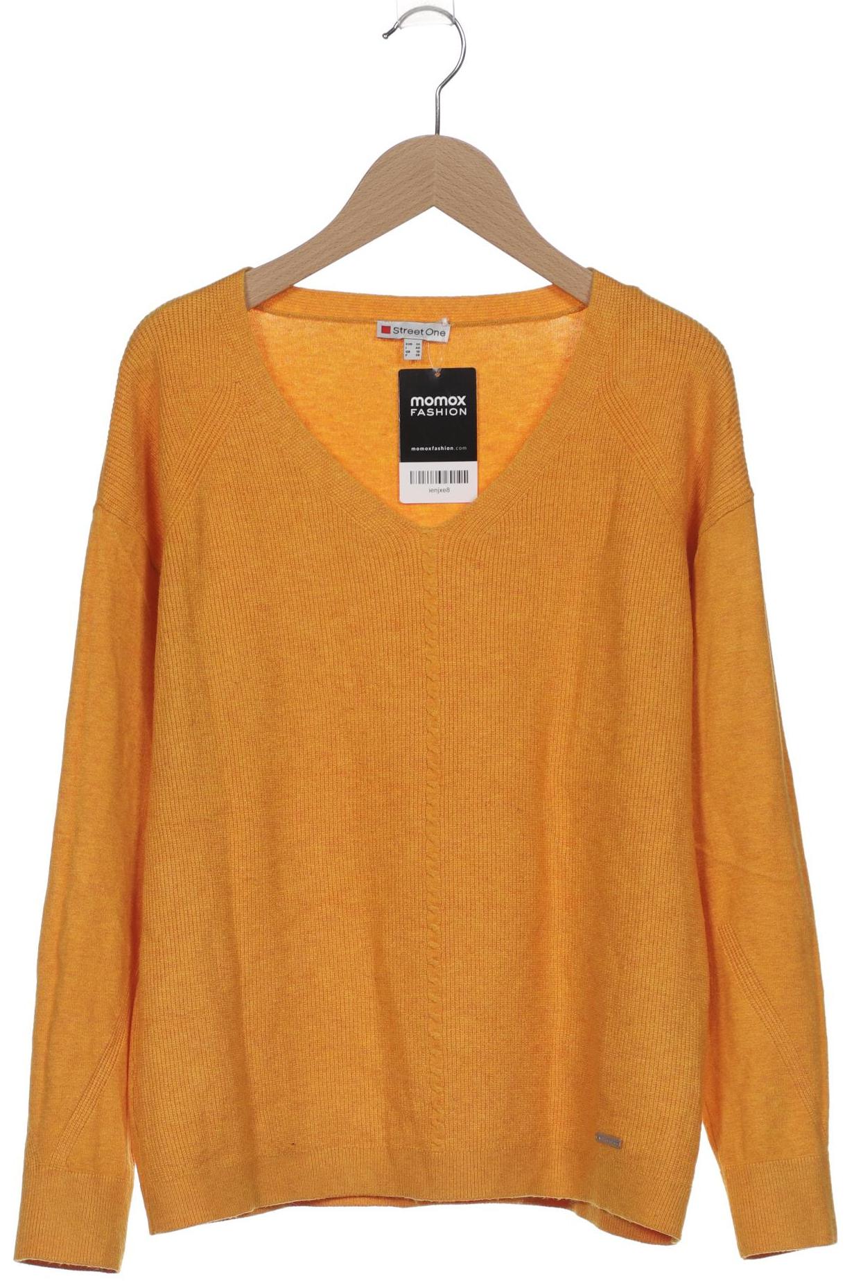 

Street One Damen Pullover, orange, Gr. 36