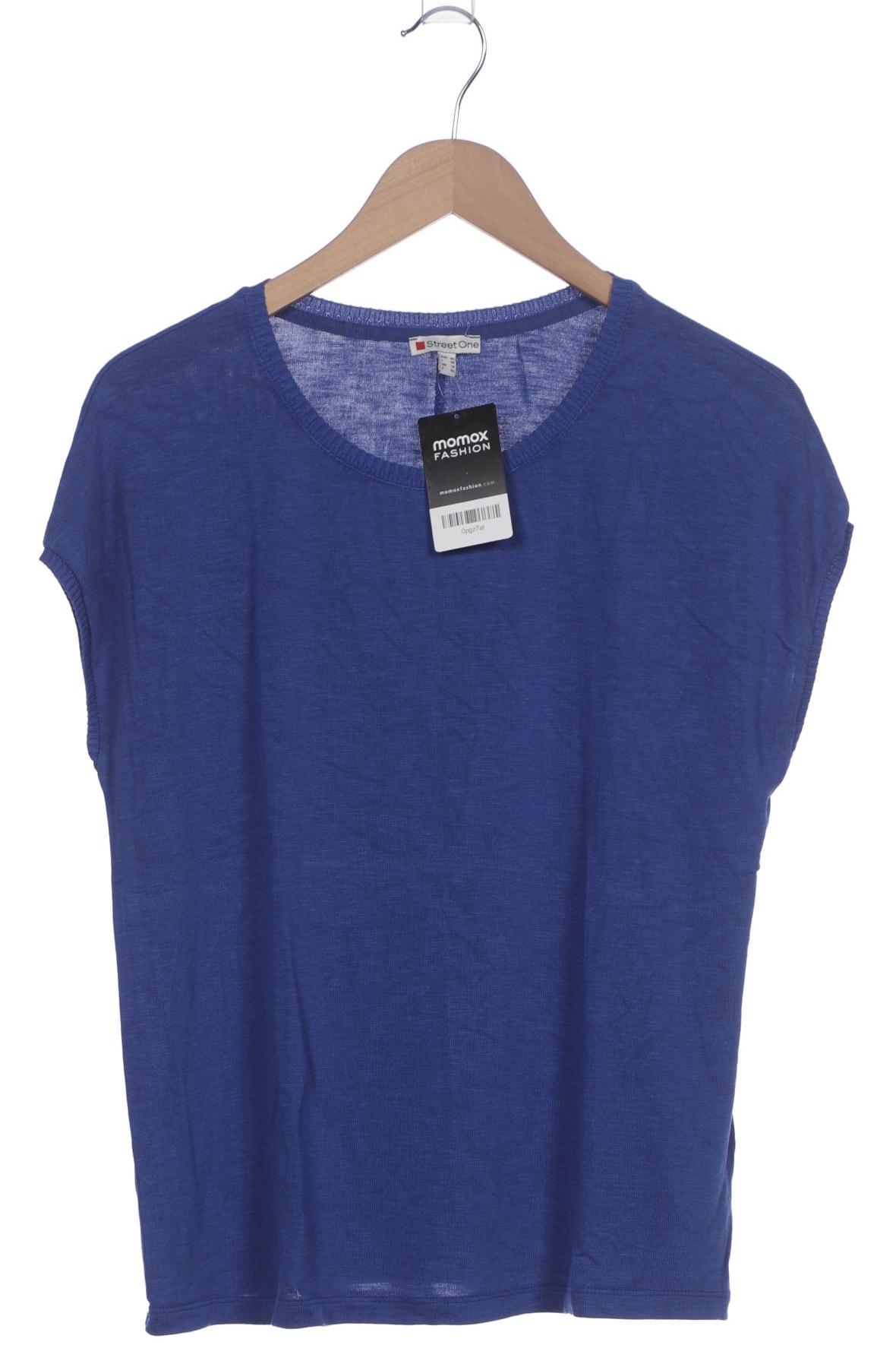 

Street One Damen T-Shirt, blau, Gr. 40