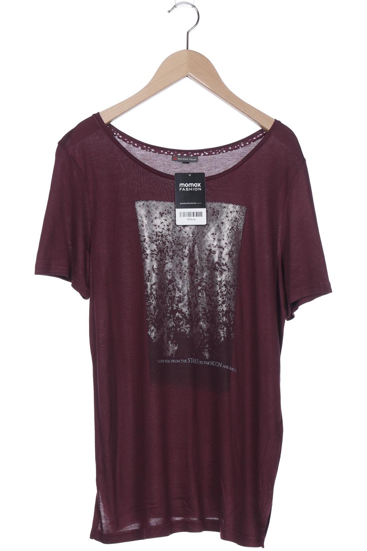 

Street One Damen T-Shirt, bordeaux, Gr. 38