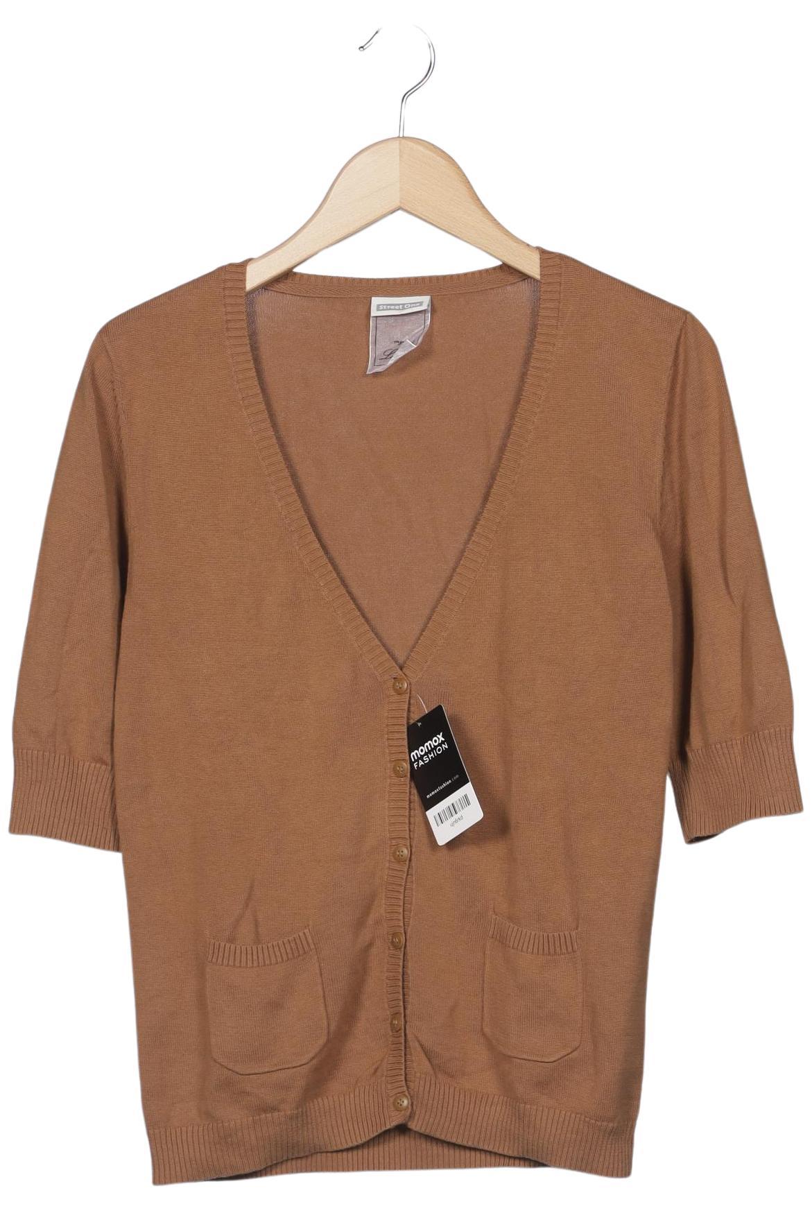 

Street One Damen Strickjacke, braun, Gr. 40