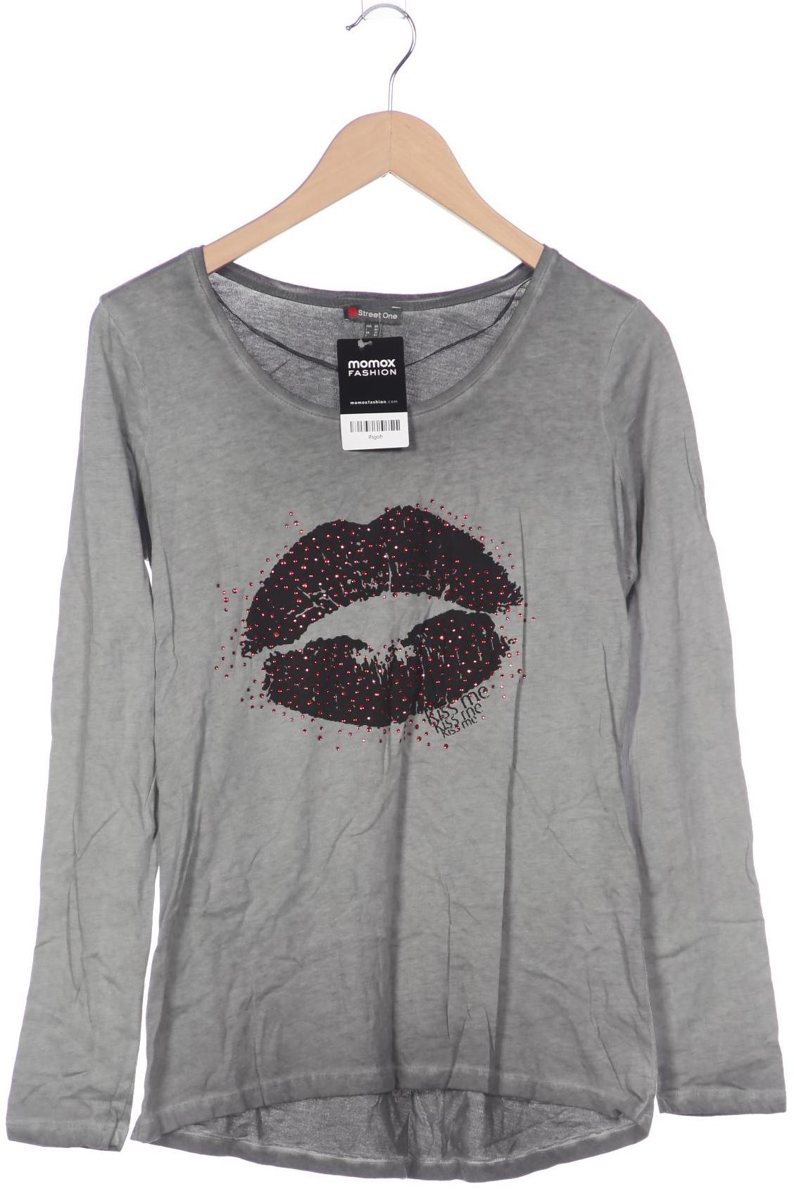 

Street One Damen Langarmshirt, grau, Gr. 38