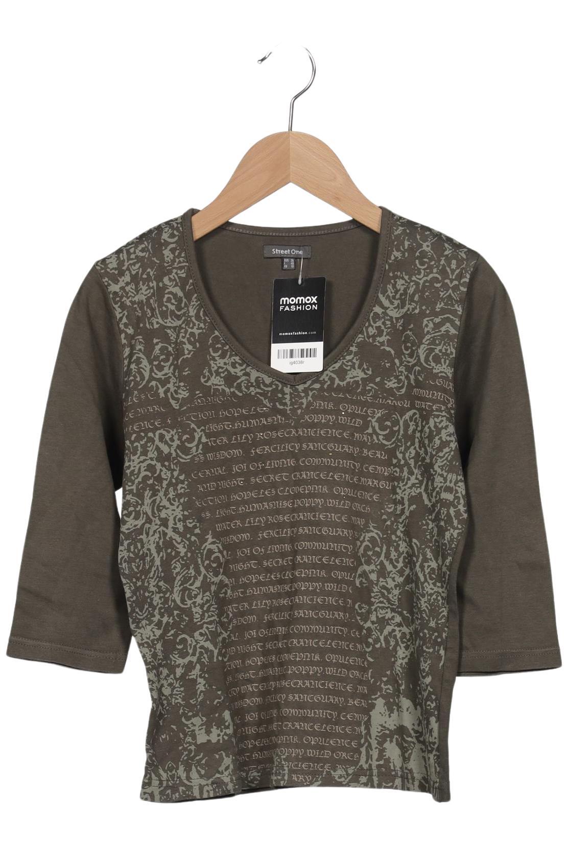 

Street One Damen Langarmshirt, grün, Gr. 36