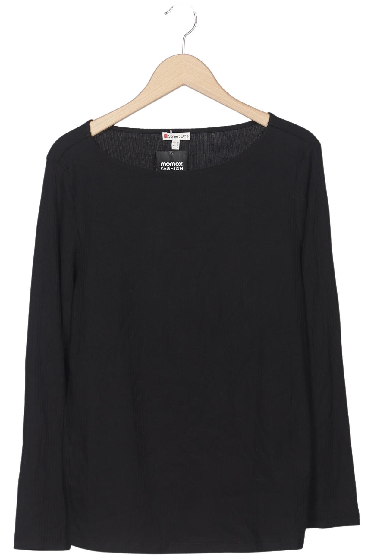 

Street One Damen Langarmshirt, schwarz, Gr. 42